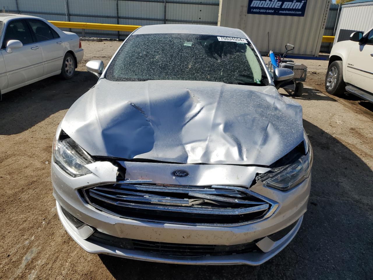 2017 Ford Fusion VIN 3FA6P0G72HR259826 Copart auction photo, front end / minor dent/scratches damage thumbnail 5