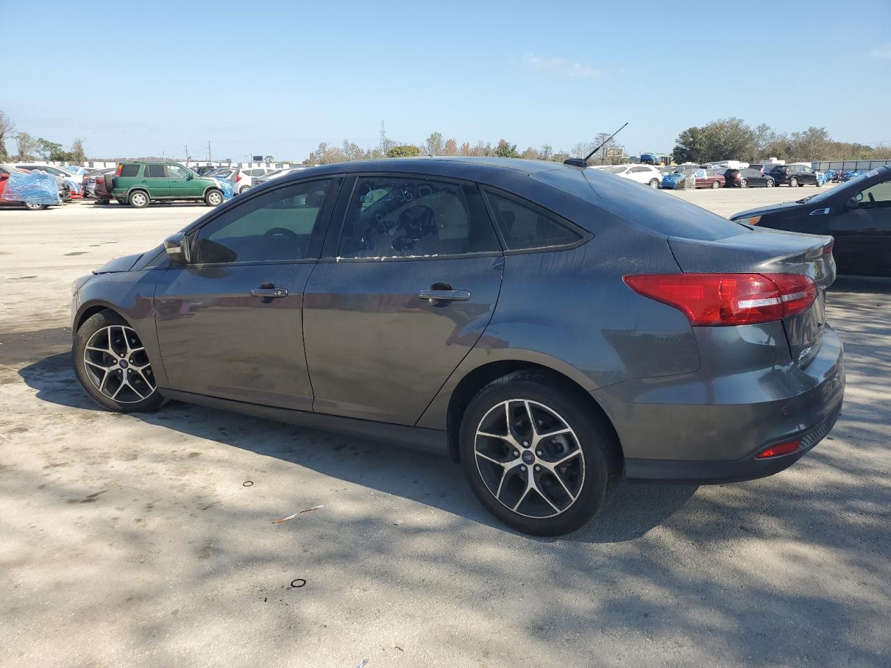2017 Ford Focus VIN 1FADP3H20HL287103 Copart auction photo, front end / side damage thumbnail 2