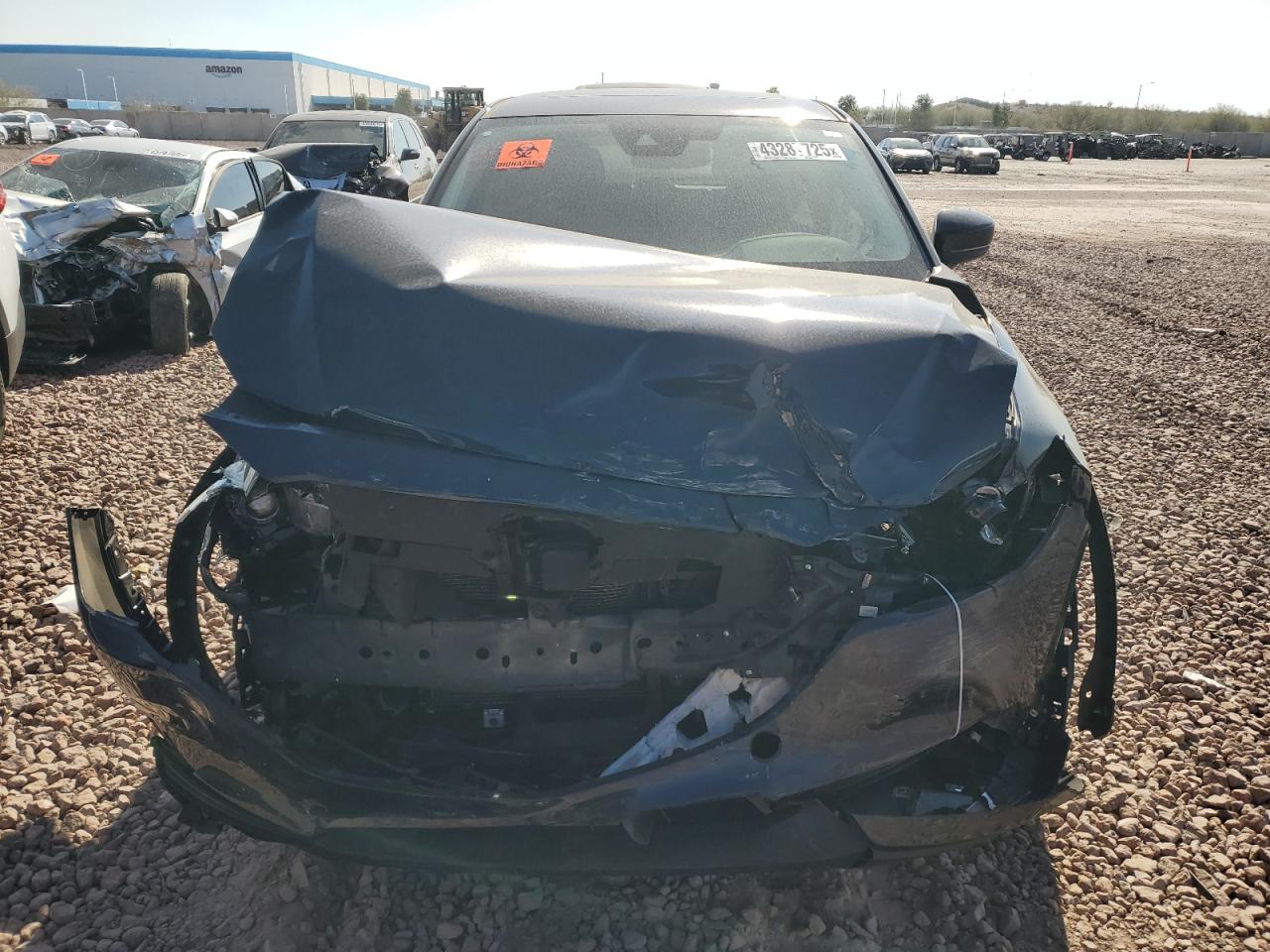 2021 Mazda CX-5 VIN JM3KFACM2M0410999 Copart auction photo, front end damage thumbnail 5
