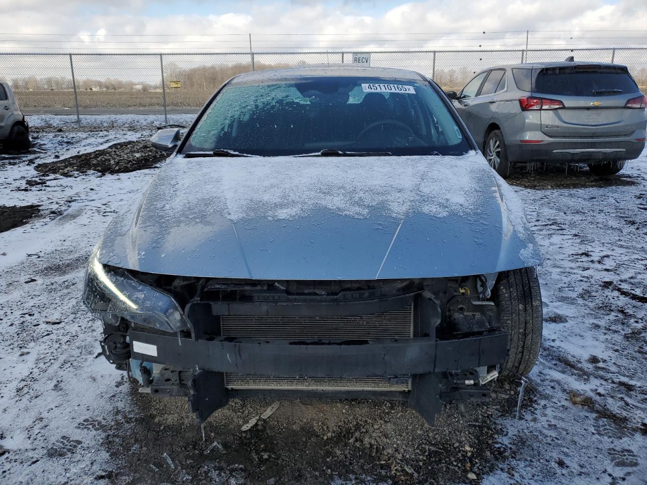 2021 Hyundai Elantra VIN 5NPLL4AG2MH052097 Copart auction photo, front end / undercarriage damage thumbnail 5