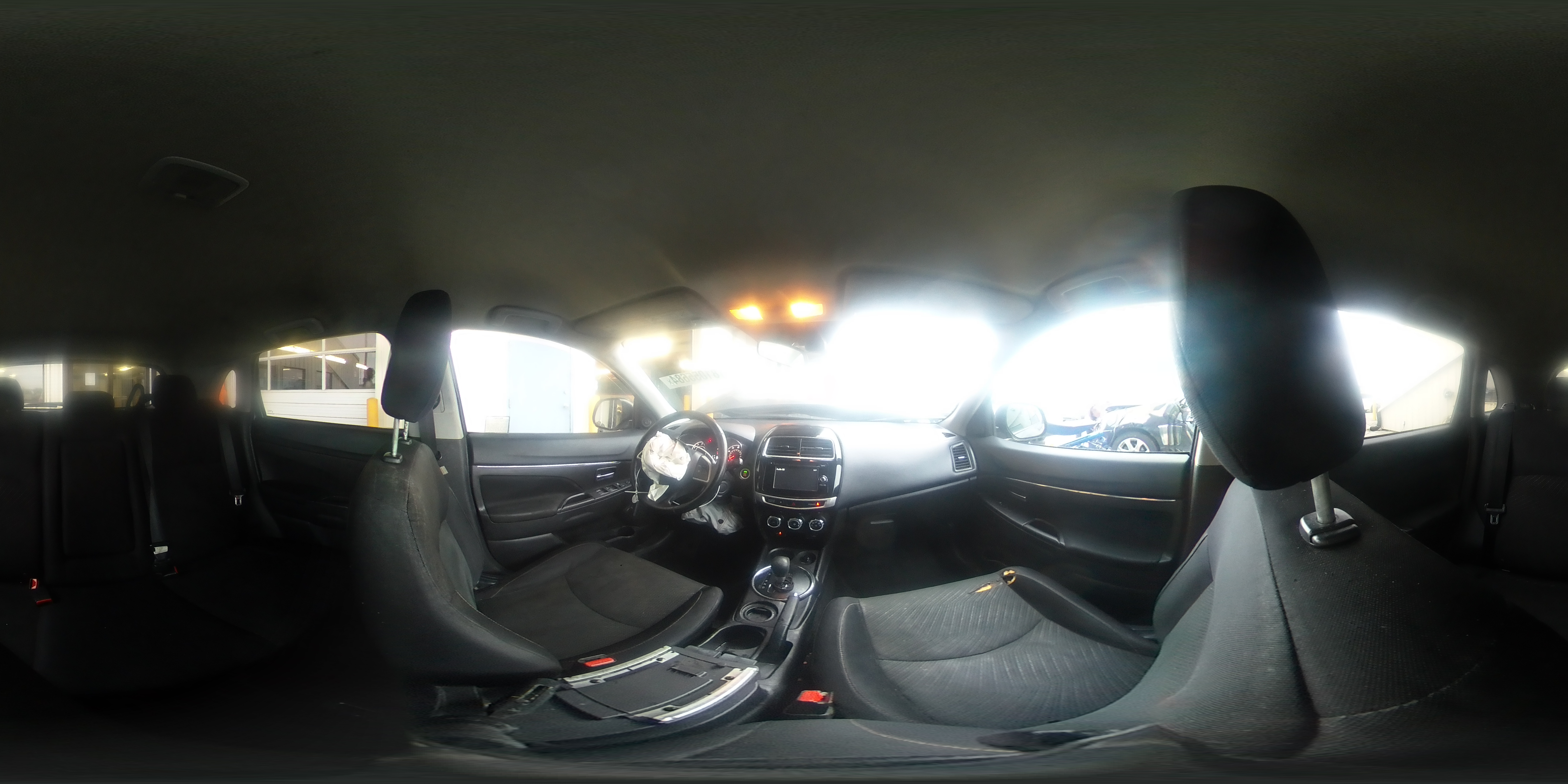 2015 Mitsubishi Outlander VIN 4A4AP4AU0FE019788 Copart auction photo, front end damage thumbnail 14