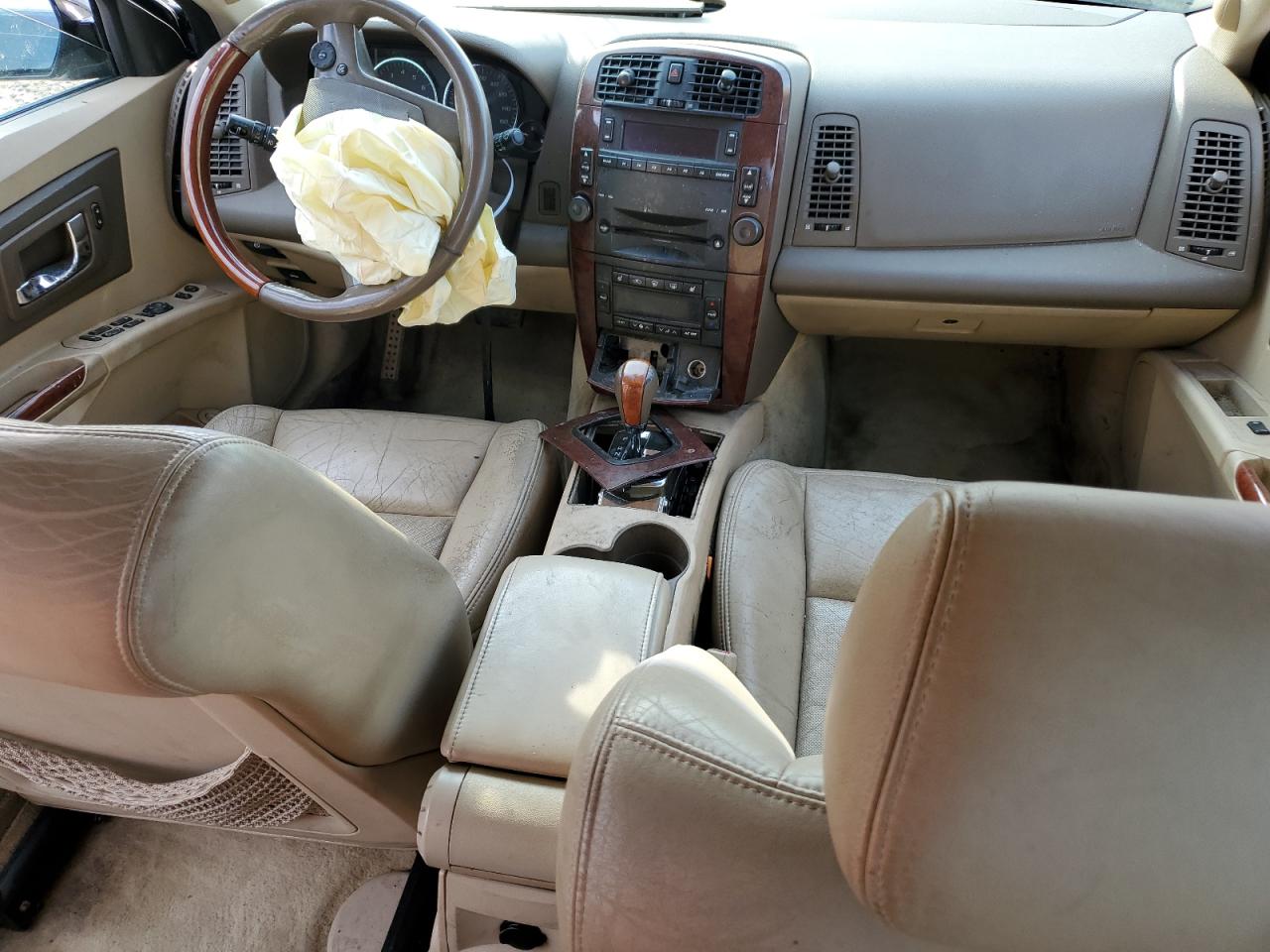 2006 Cadillac CTS VIN 1G6DP577460135541 Copart auction photo, all over damage thumbnail 8