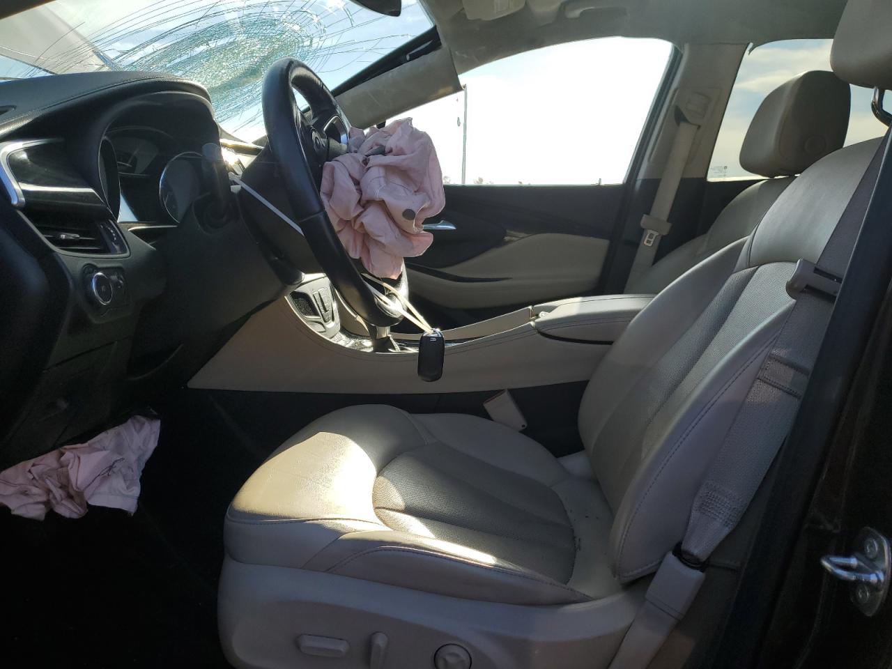 2020 Buick Envision VIN LRBFXCSA5LD161405 Copart auction photo, front end damage thumbnail 7