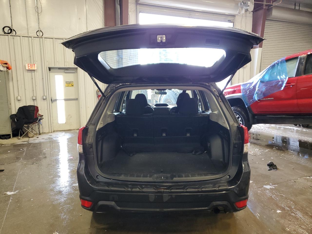 2019 Subaru Forester VIN JF2SKACC2KH472897 Copart auction photo, front end / side damage thumbnail 6