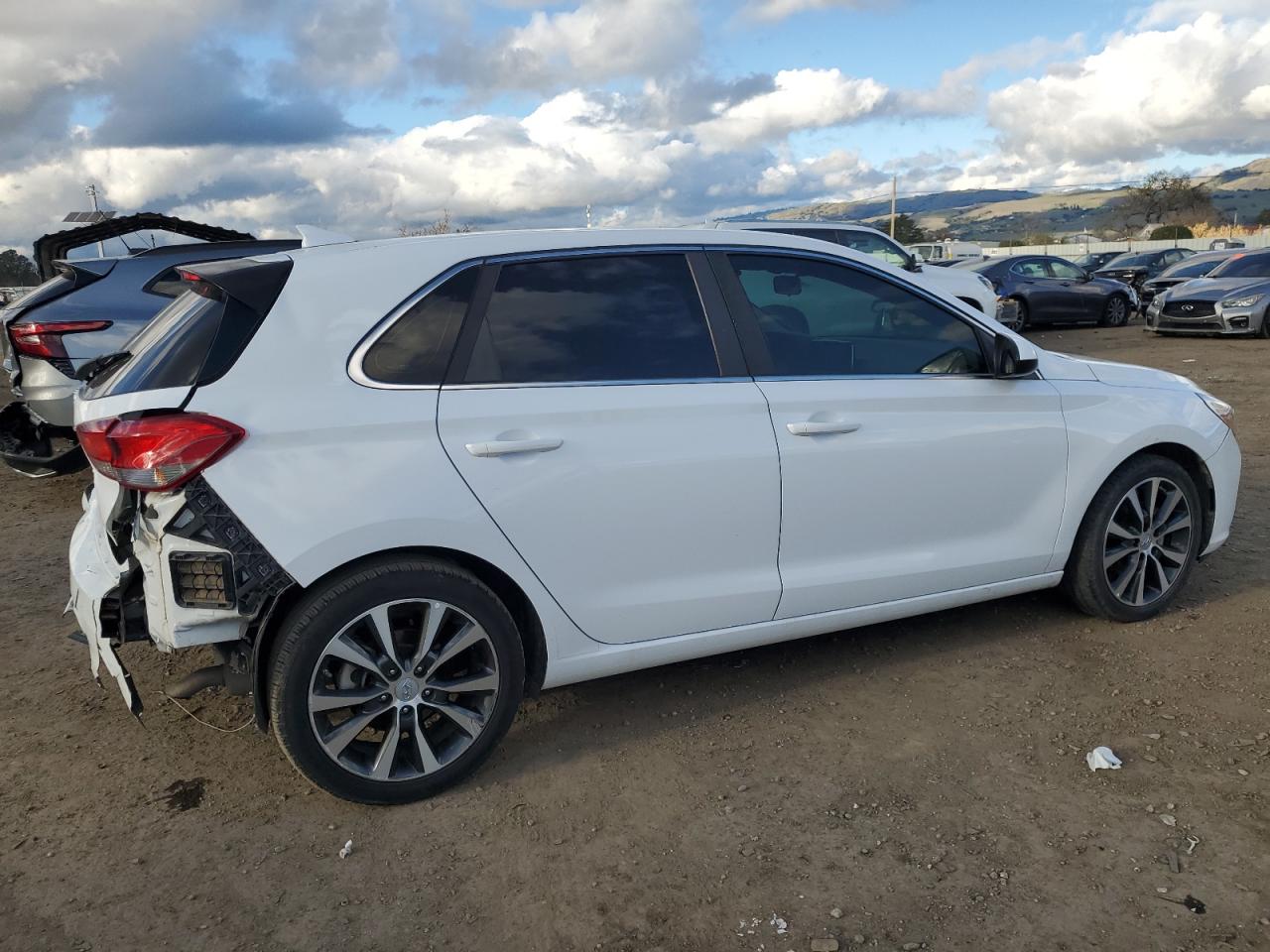 2019 Hyundai Elantra VIN KMHH35LE4KU099878 Copart auction photo, rear end damage thumbnail 3