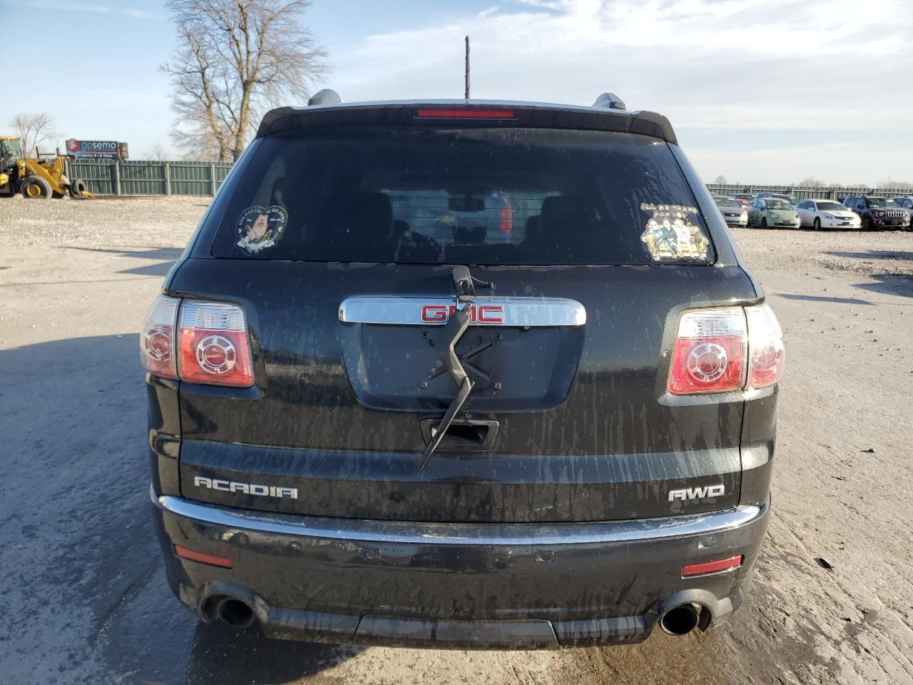 2011 GMC Acadia VIN 1GKKVTED1BJ355607 Copart auction photo, front end / side damage thumbnail 6