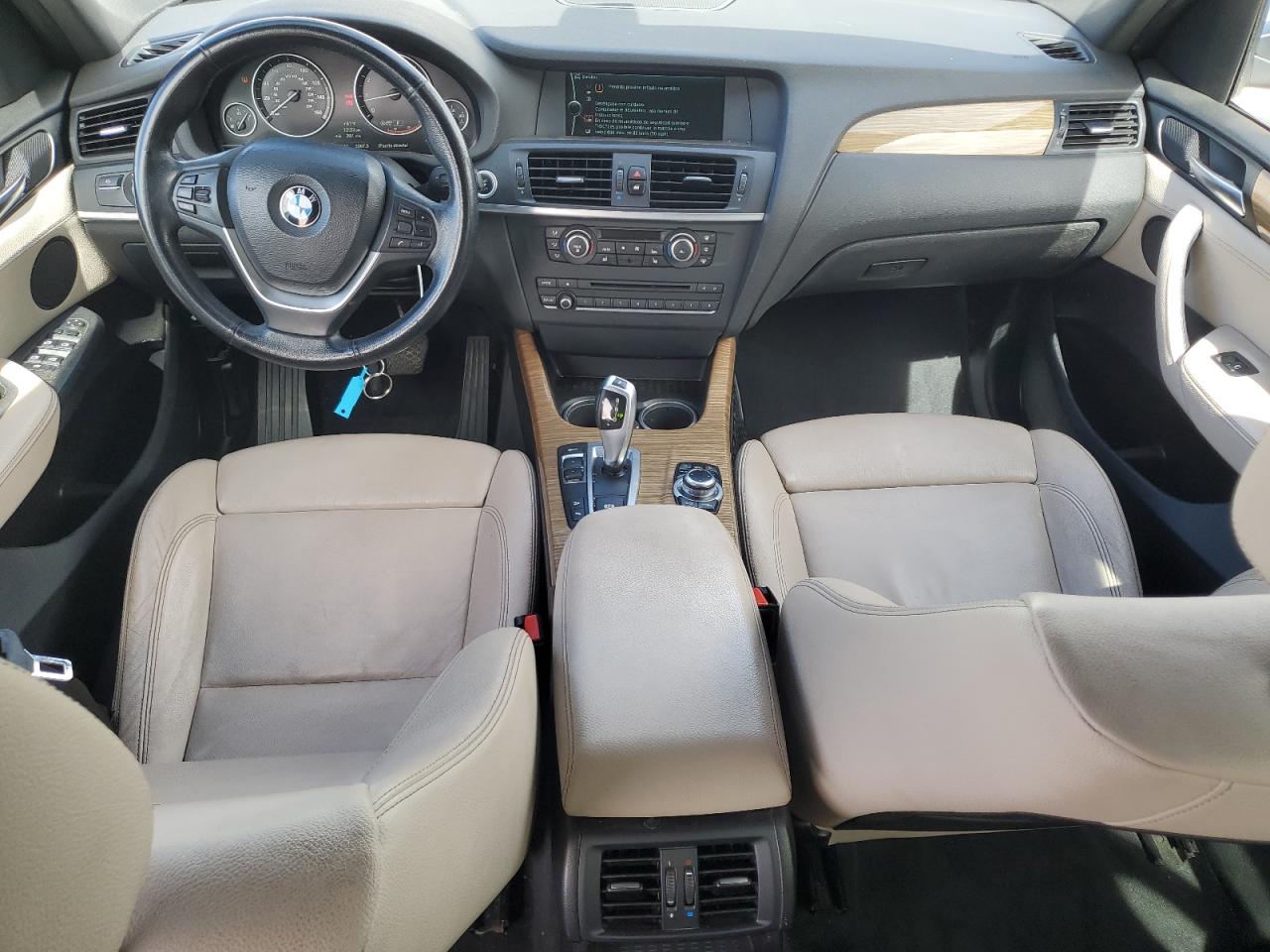 2013 BMW X3 VIN 5UXWX9C51D0A16801 Copart auction photo, side / rear end damage thumbnail 8