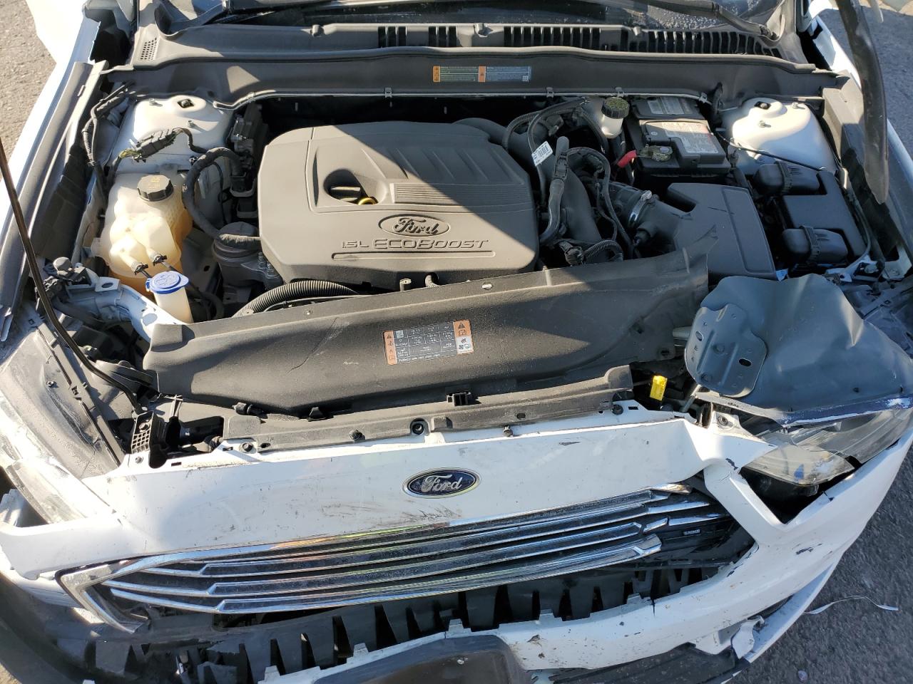 2018 Ford Fusion VIN 3FA6P0HD7JR232521 Copart auction photo, front end damage thumbnail 12
