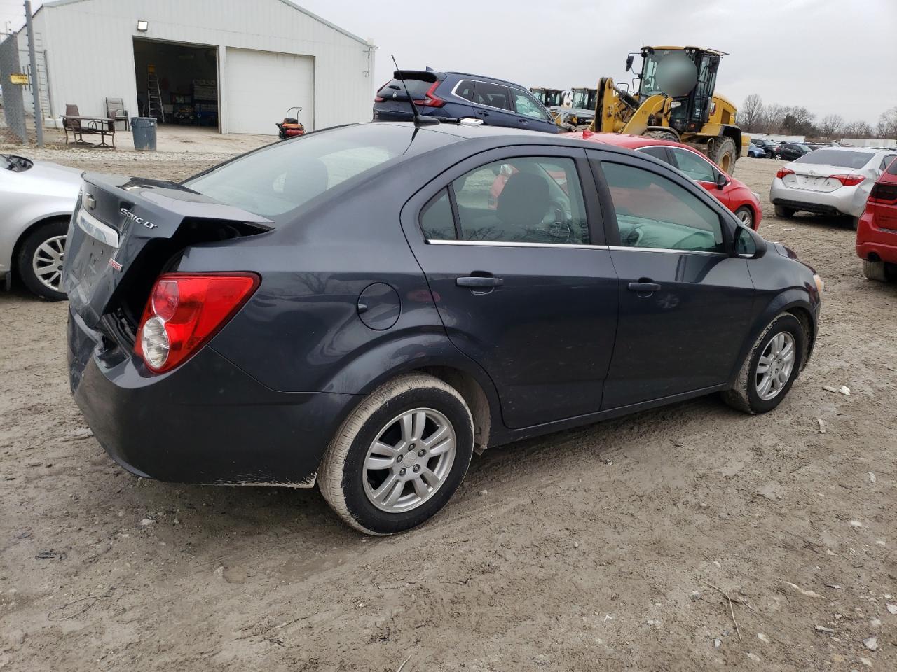 2013 Chevrolet Sonic VIN 1G1JC5SB9D4193568 Copart auction photo, rear end / minor dent/scratches damage thumbnail 3