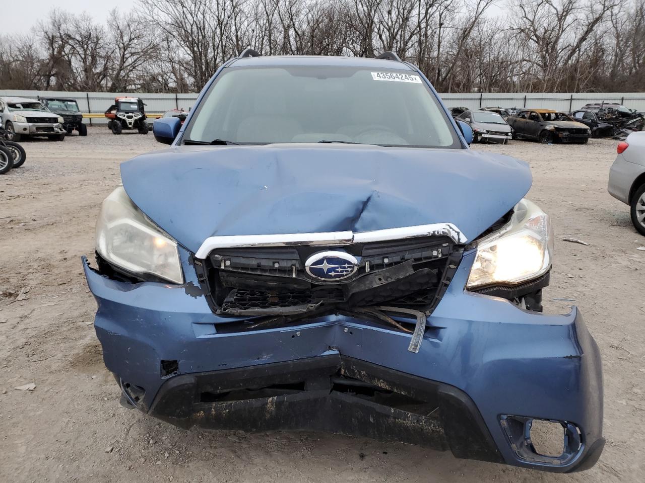 2016 Subaru Forester VIN JF2SJADC6GH520507 Copart auction photo, front end / minor dent/scratches damage thumbnail 5