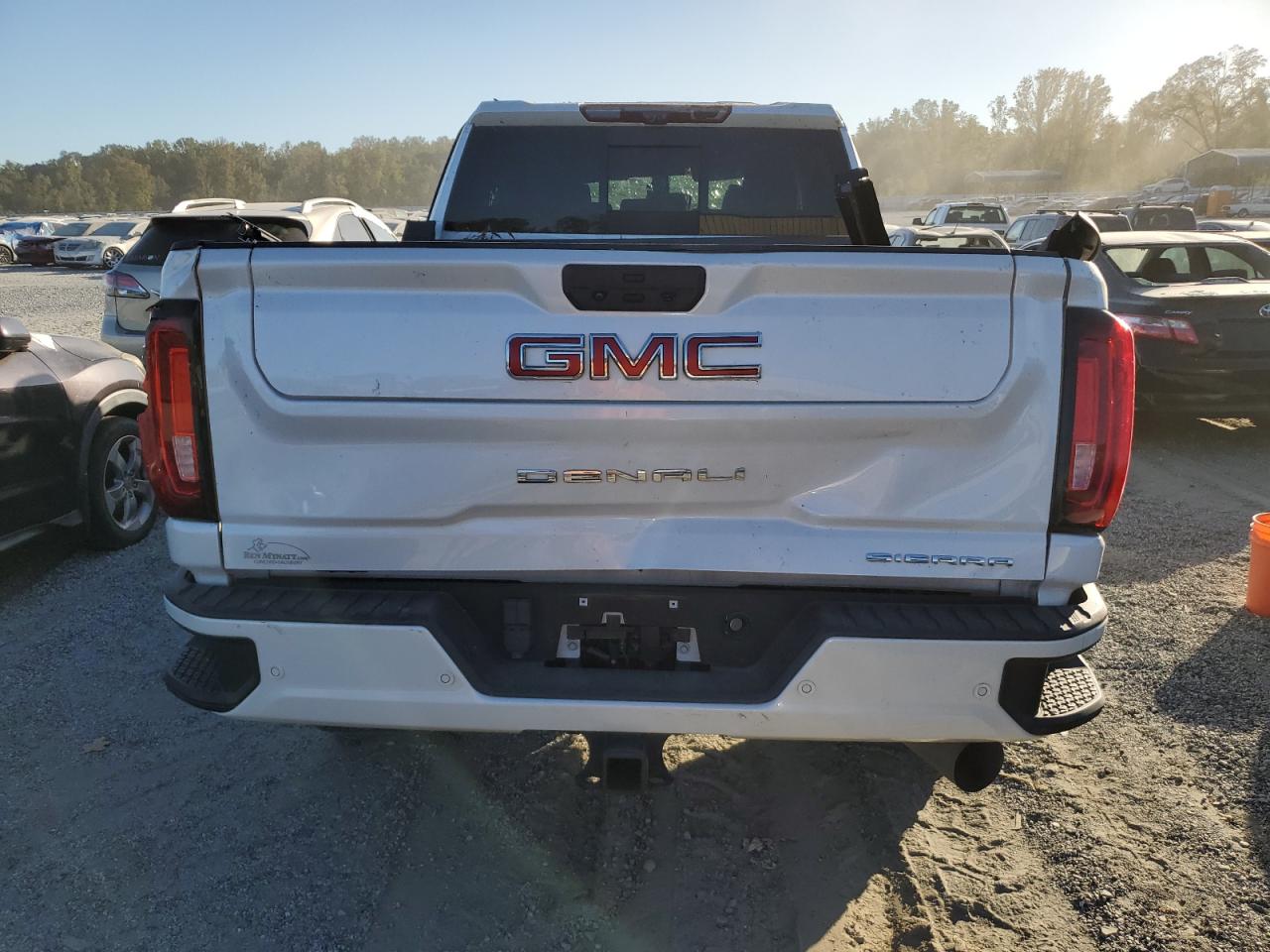 2021 GMC Sierra VIN 1GT49REYXMF260161 Copart auction photo, top/roof / all over damage thumbnail 6