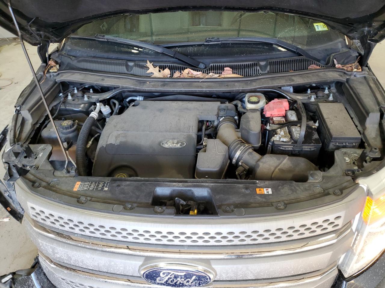 2015 Ford Explorer VIN 1FM5K7B80FGA51988 Copart auction photo, front end damage thumbnail 12