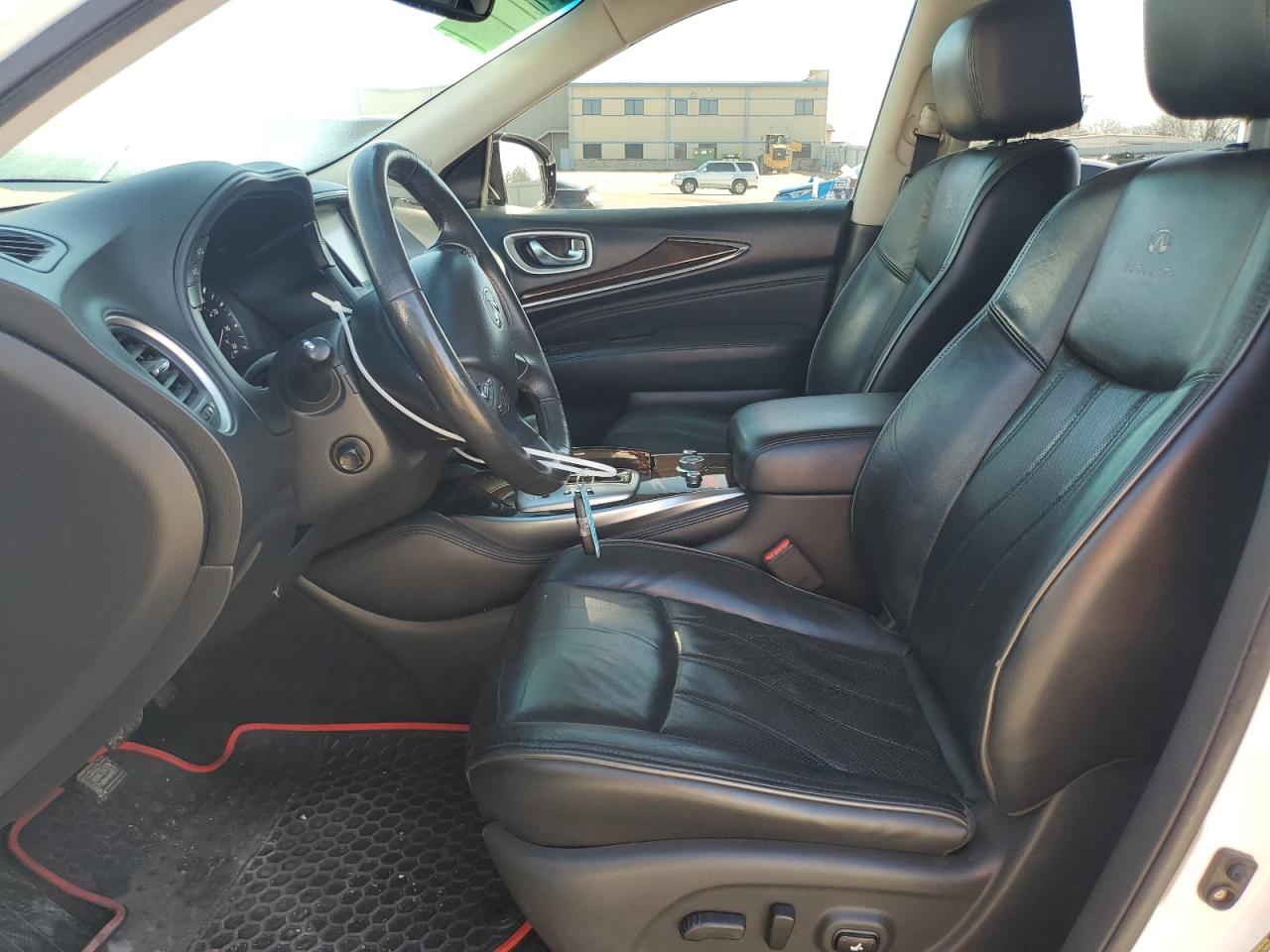 2014 Infiniti QX60 VIN 5N1AL0MN2EC518050 Copart auction photo, front end / side damage thumbnail 7