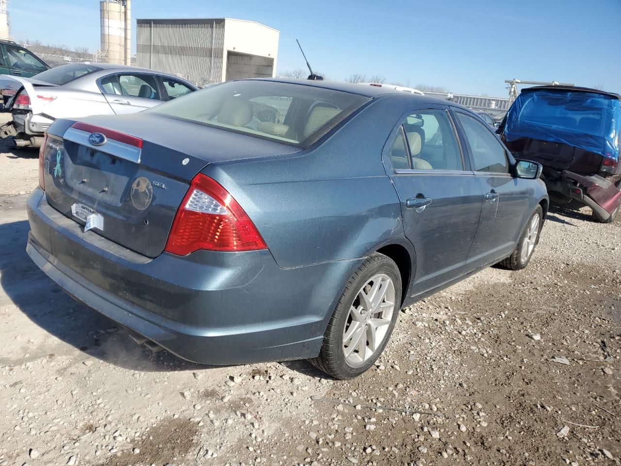 2011 Ford Fusion VIN 3FAHP0JA6BR105821 Copart auction photo, front end damage thumbnail 3