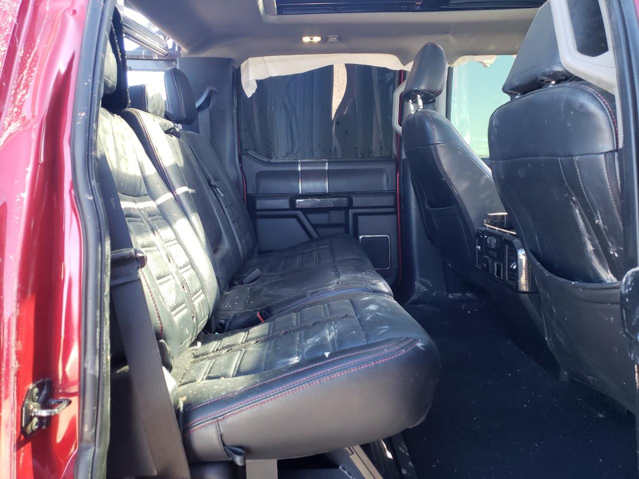 2021 Ford F250 VIN 1FT8W2BT6MED24695 Copart auction photo, all over / rollover damage thumbnail 10
