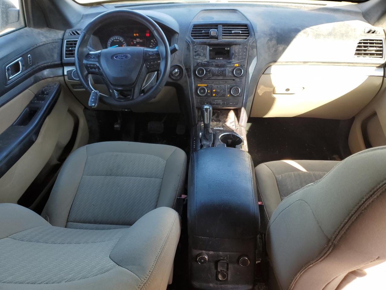 2017 Ford Explorer VIN 1FM5K8B87HGA04742 Copart auction photo, hail / minor dent/scratches damage thumbnail 8