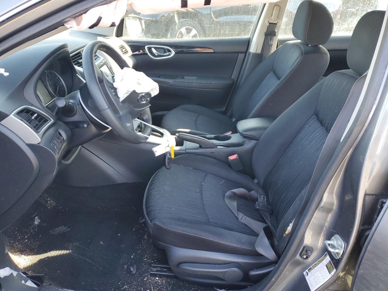 2019 Nissan Sentra VIN 3N1AB7AP8KY242677 Copart auction photo, all over damage thumbnail 7
