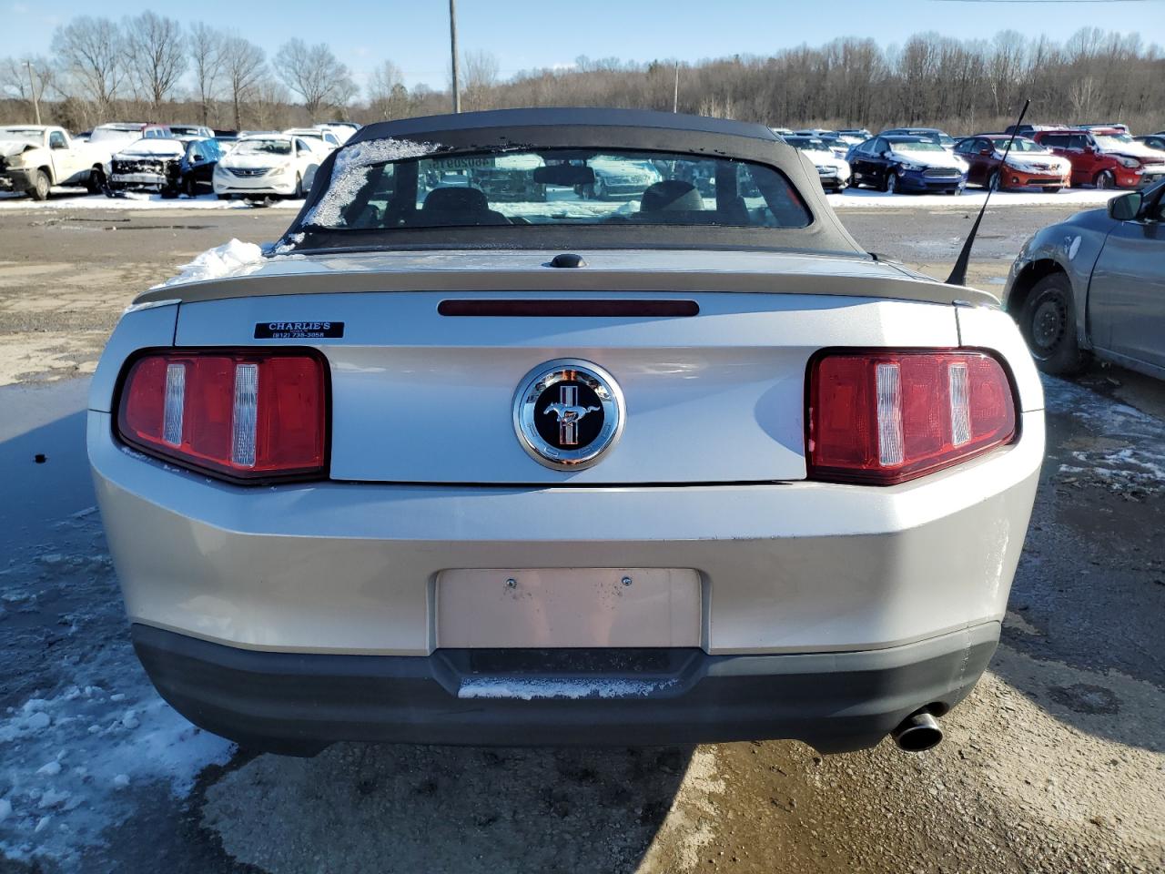 2010 Ford Mustang VIN 1ZVBP8EN5A5180939 Copart auction photo, front end damage thumbnail 6