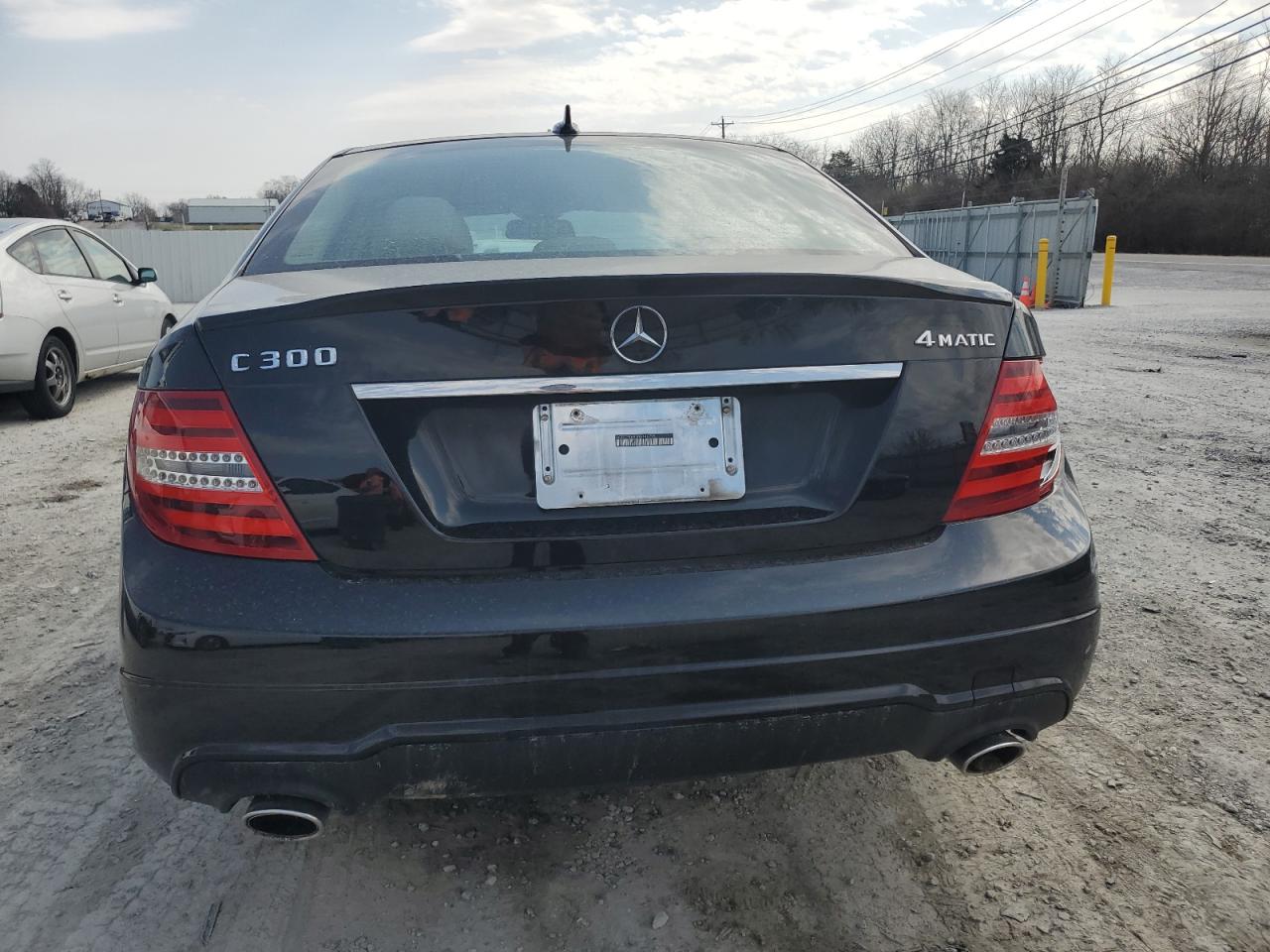 2013 Mercedes-Benz C-klasse VIN WDDGF8AB5DG146795 Copart auction photo, rear end / front end damage thumbnail 6