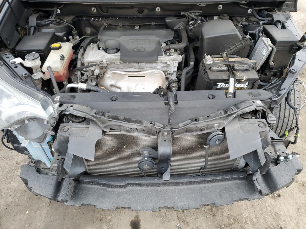 2017 Toyota RAV 4 VIN 2T3BFREV2HW595568 Copart auction photo, front end / minor dent/scratches damage thumbnail 12