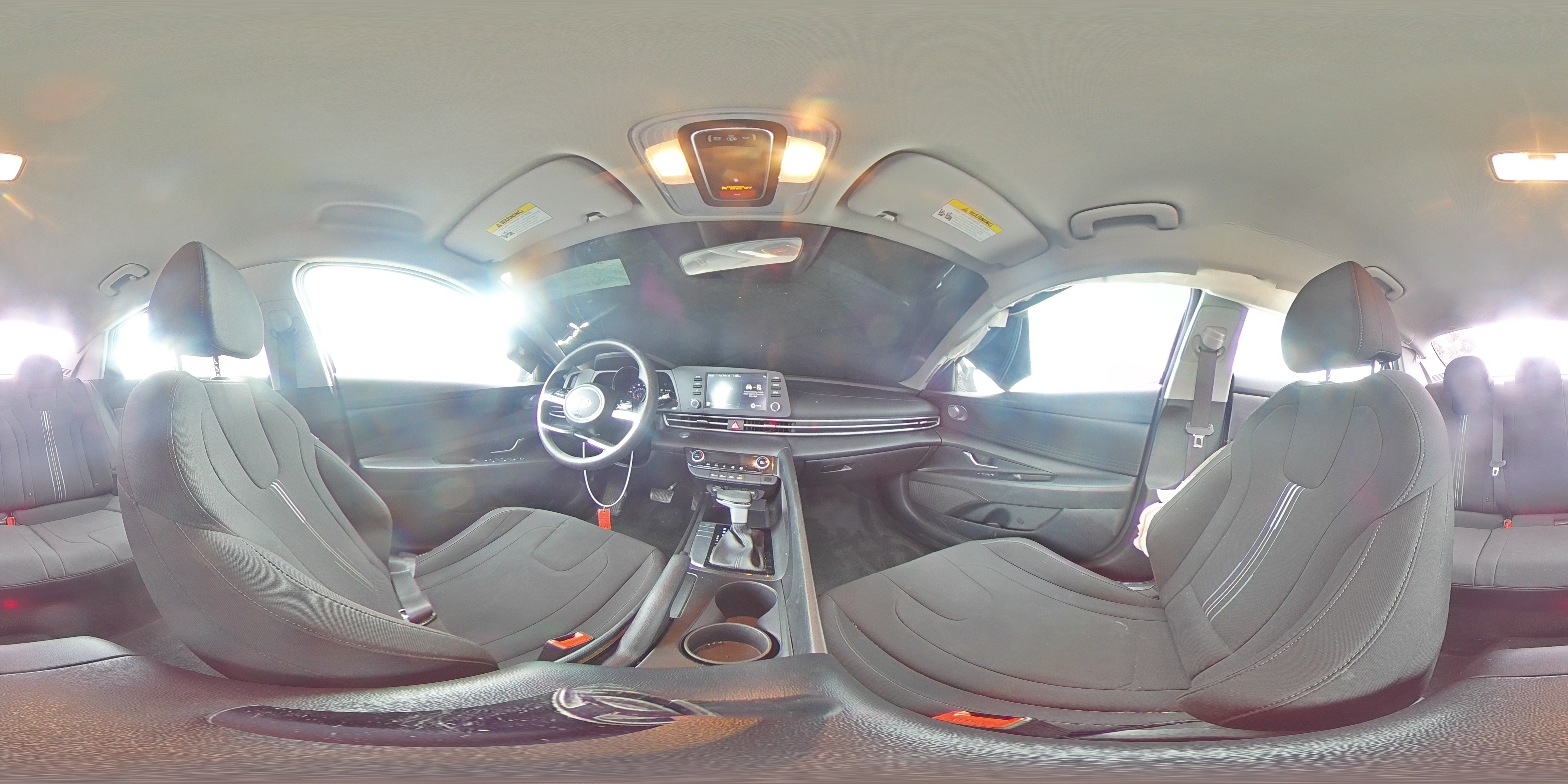 2022 Hyundai Elantra VIN KMHLM4AG2NU358684 Copart auction photo, side / minor dent/scratches damage thumbnail 14