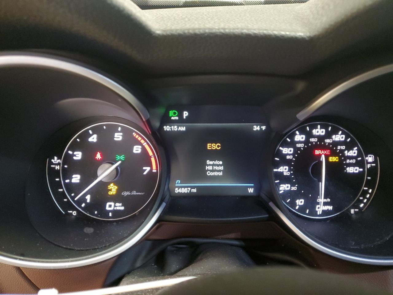 2021 Alfa Romeo Stelvio VIN ZASPAKBN1M7D17001 Copart auction photo, side / minor dent/scratches damage thumbnail 9