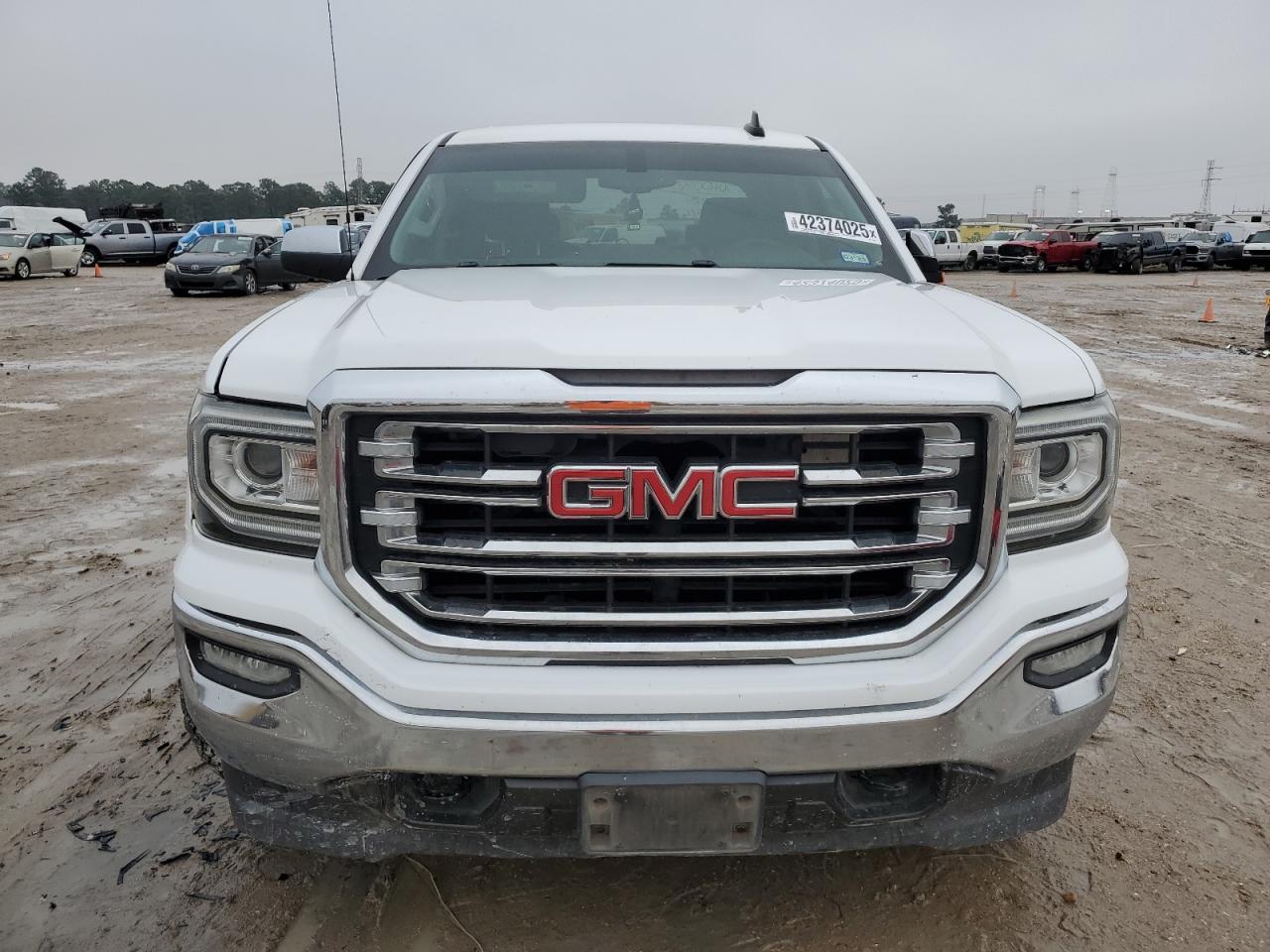 2018 GMC Sierra VIN 3GTU2NEC1JG441225 Copart auction photo, side damage thumbnail 5