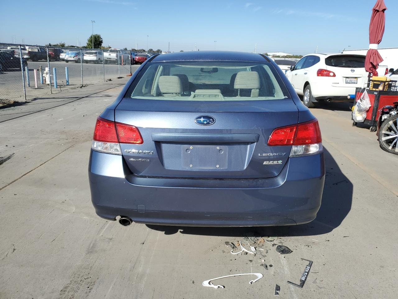 2013 Subaru Legacy VIN 4S3BMBG61D3007191 Copart auction photo, front end damage thumbnail 6