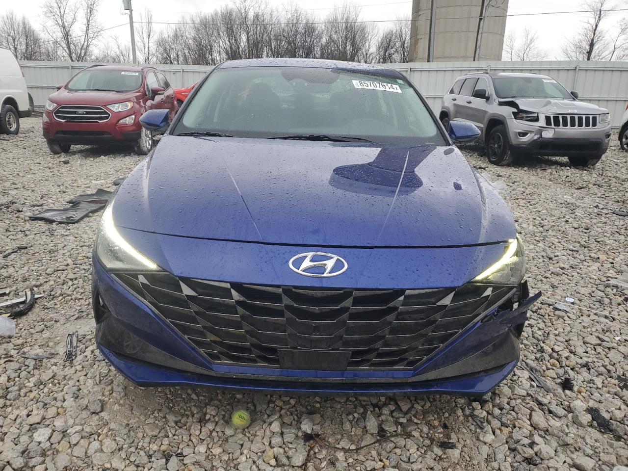2022 Hyundai Elantra VIN KMHLP4AG2NU339530 Copart auction photo, all over damage thumbnail 5