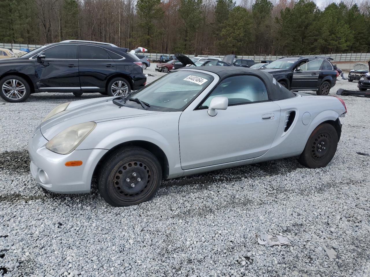 2005 Toyota MR2 VIN JTDFR320150071553