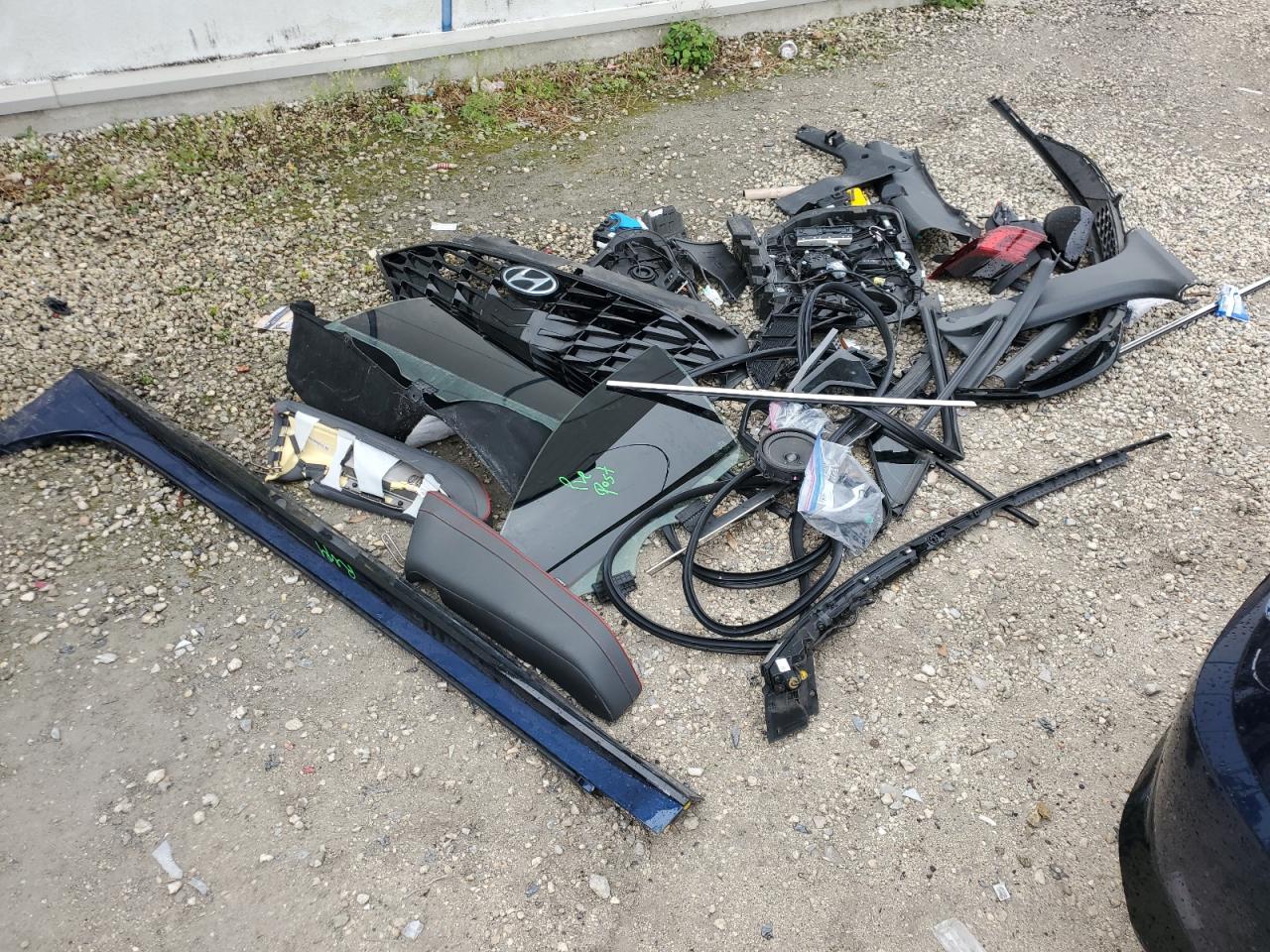 2020 Hyundai Sonata VIN 5NPEJ4J25LH042858 Copart auction photo, side damage thumbnail 12