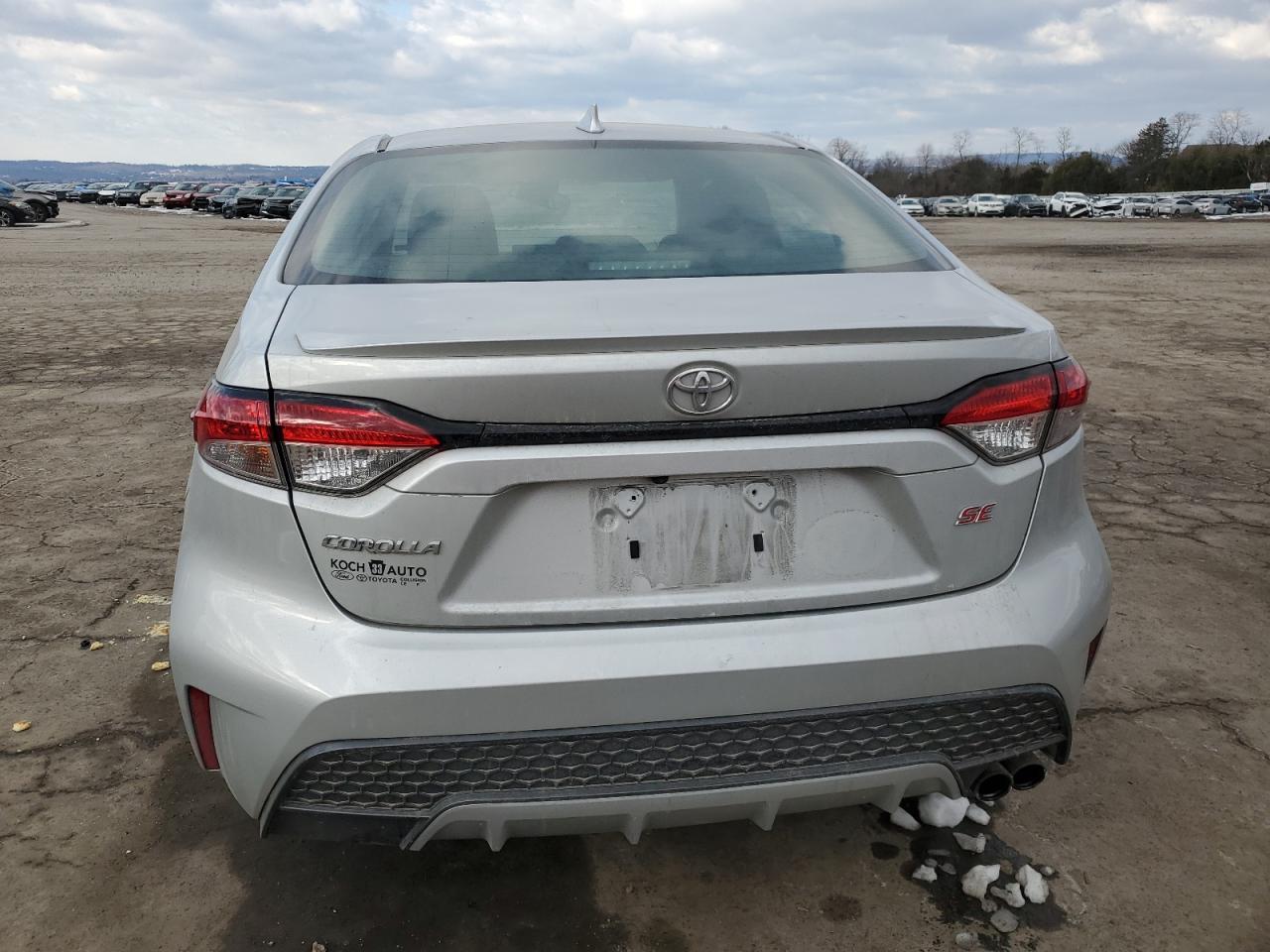 2021 Toyota Corolla VIN 5YFS4MCE2MP080179 Copart auction photo, front end / side damage thumbnail 6
