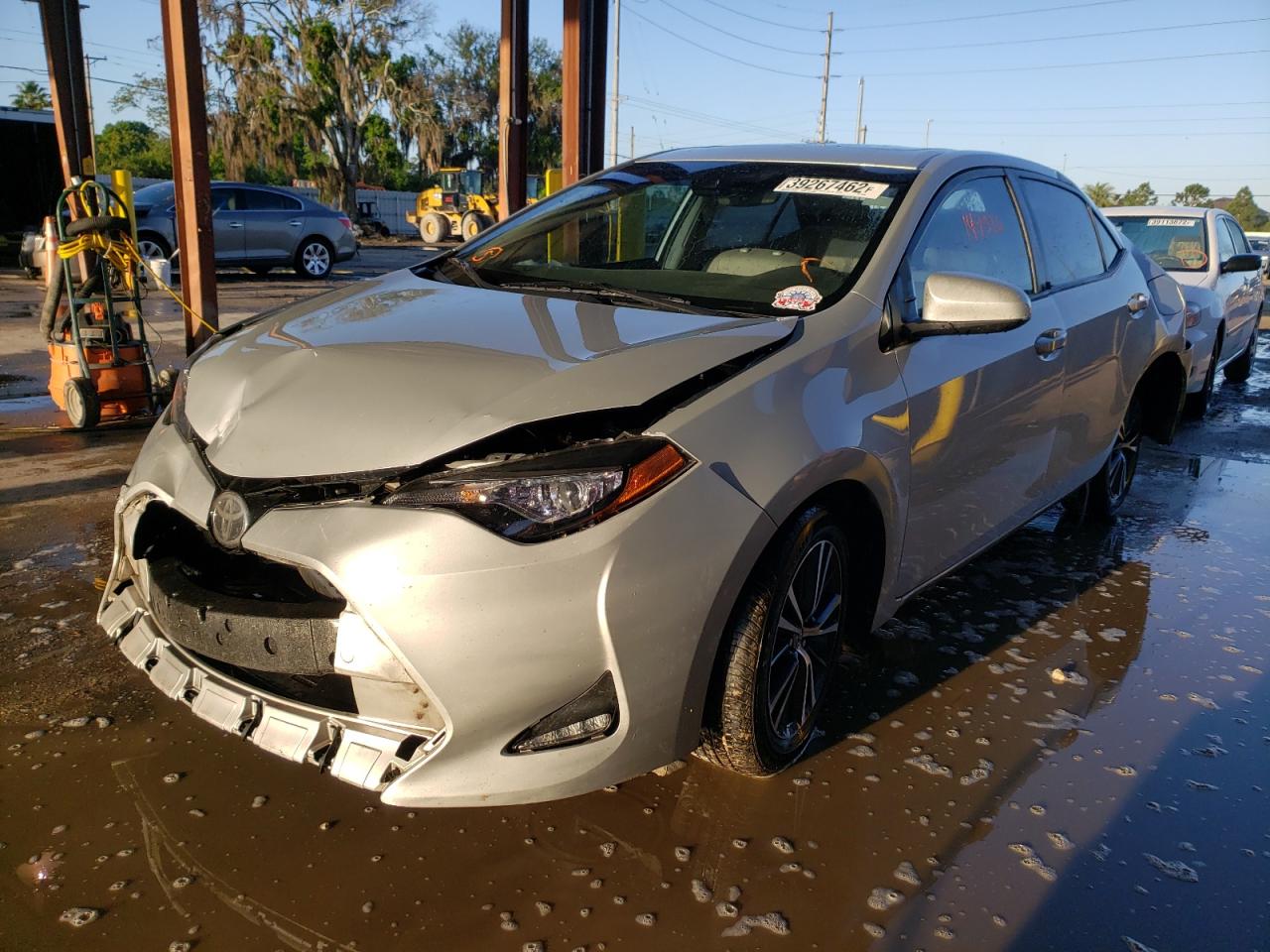 2017 Toyota Corolla VIN 2T1BURHE1HC868656 Copart auction photo, rear end / front end damage thumbnail 2