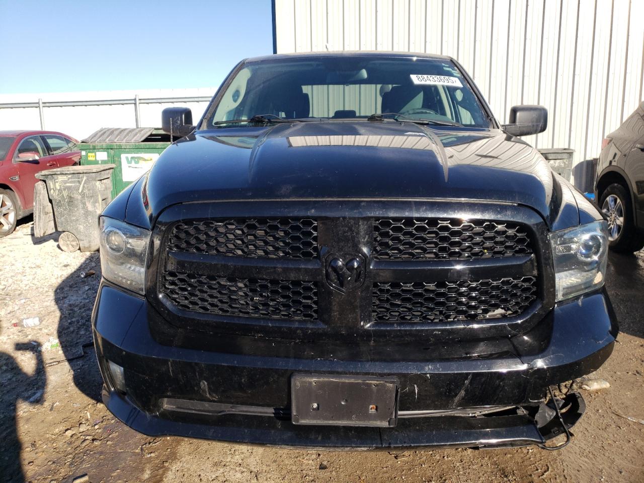 2014 RAM 1500 VIN 1C6RR7KT9ES437334 Copart auction photo, front end damage thumbnail 5