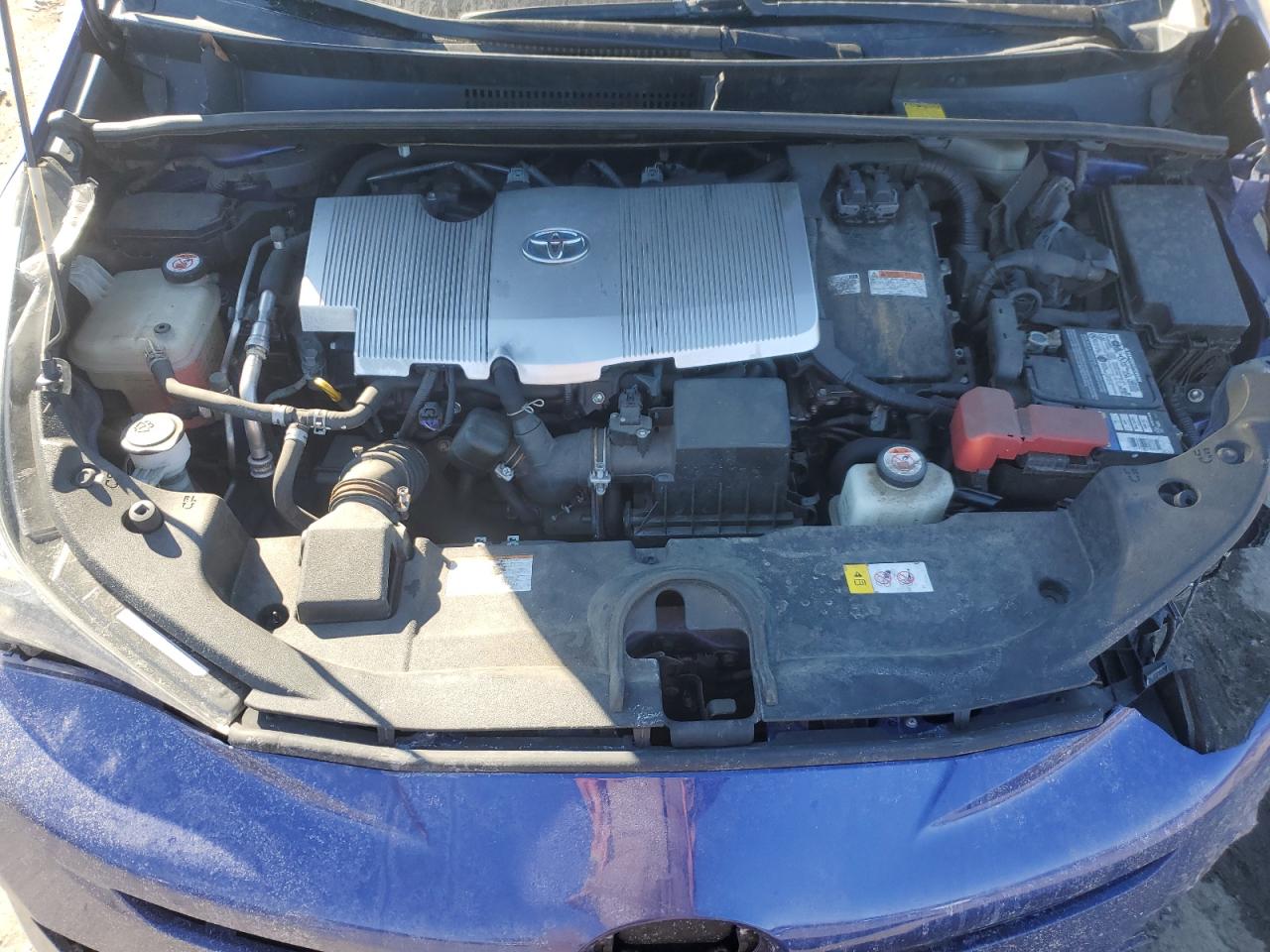 2017 Toyota Prius VIN JTDKARFU3H3528517 Copart auction photo, front end / minor dent/scratches damage thumbnail 11