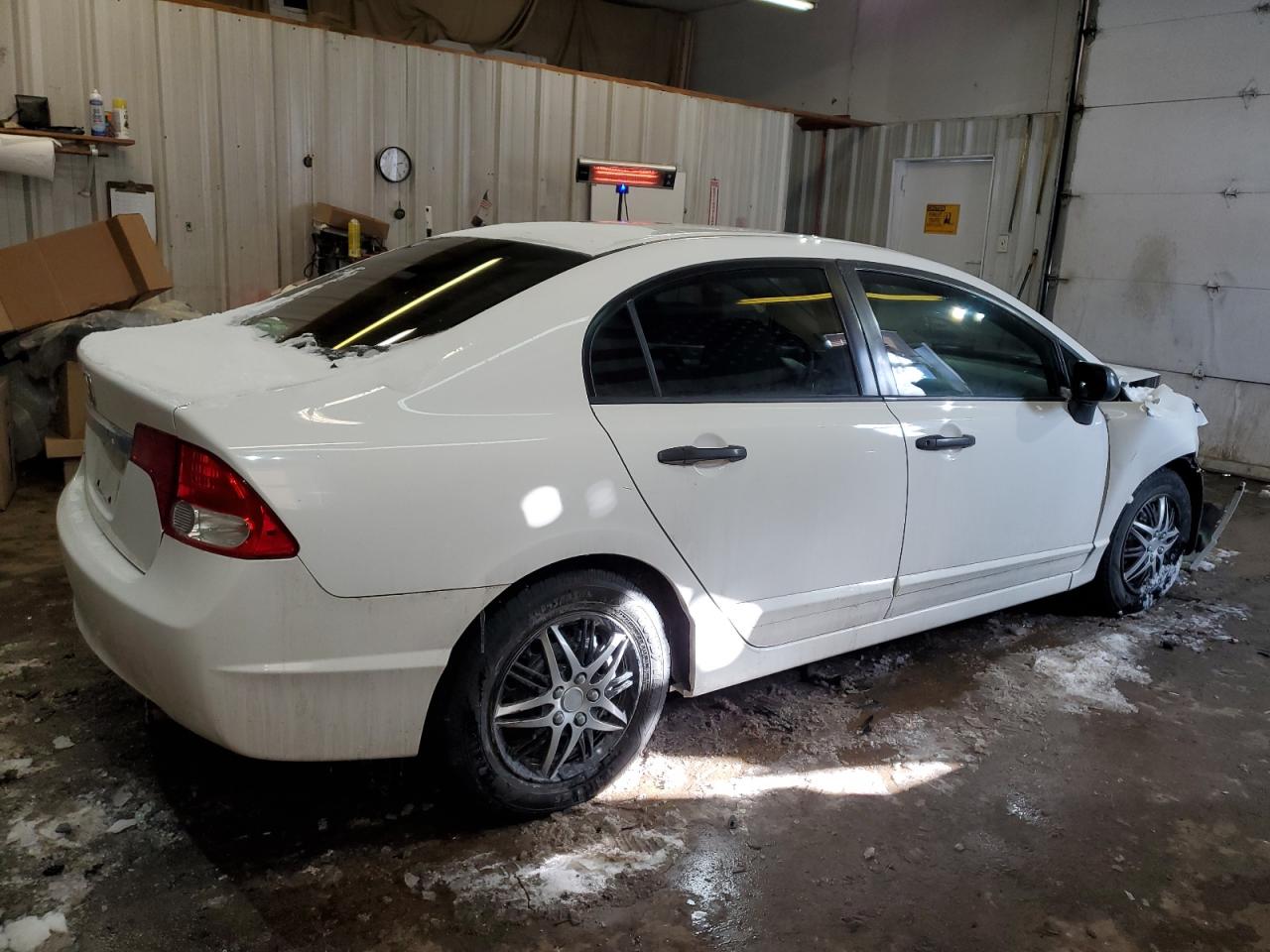 2011 Honda Civic VIN 2HGFA1F39BH507106 Copart auction photo, front end / minor dent/scratches damage thumbnail 3