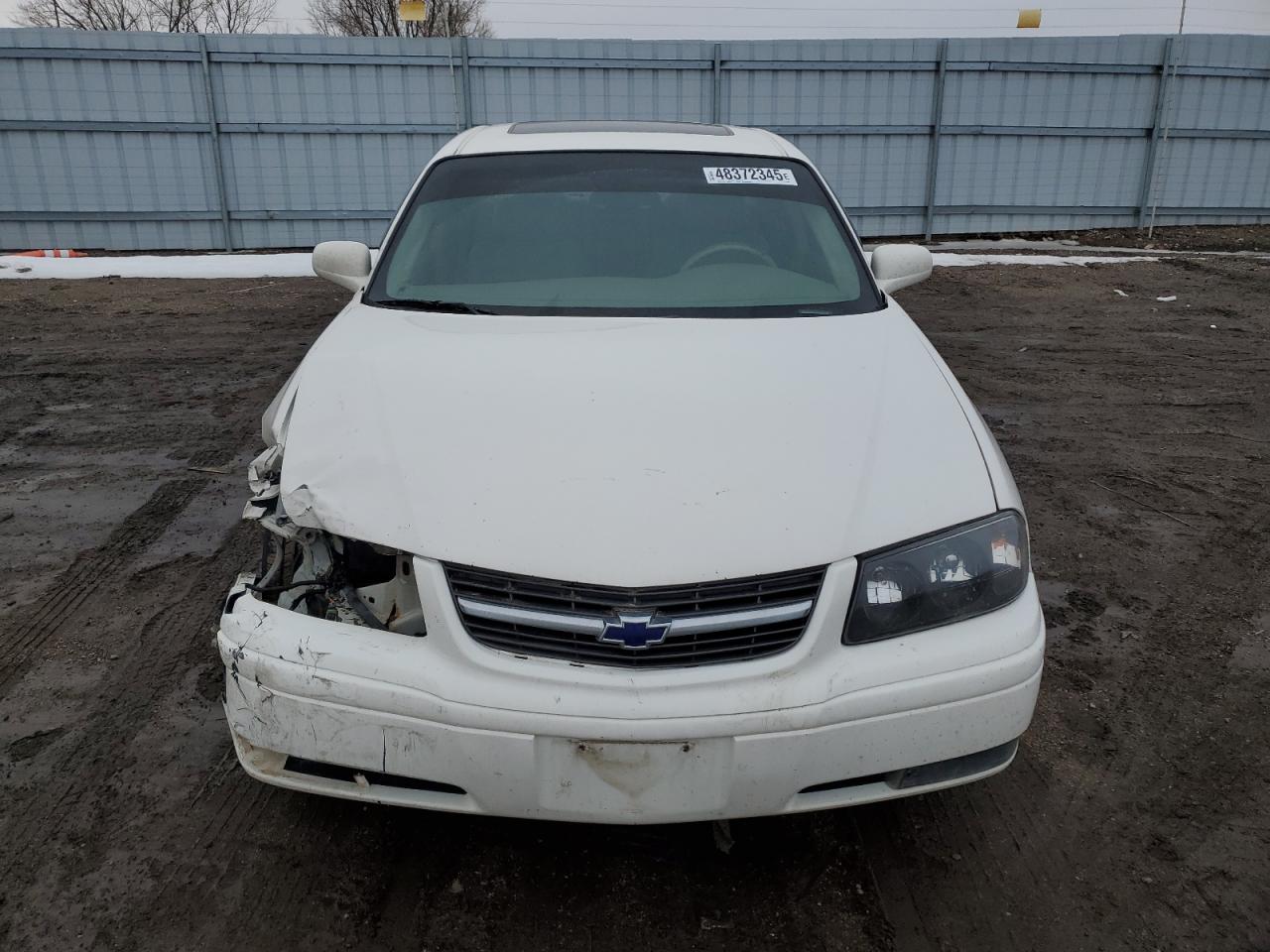 2004 Chevrolet Impala VIN 2G1WH52K349180268 Copart auction photo, front end / rear end damage thumbnail 5