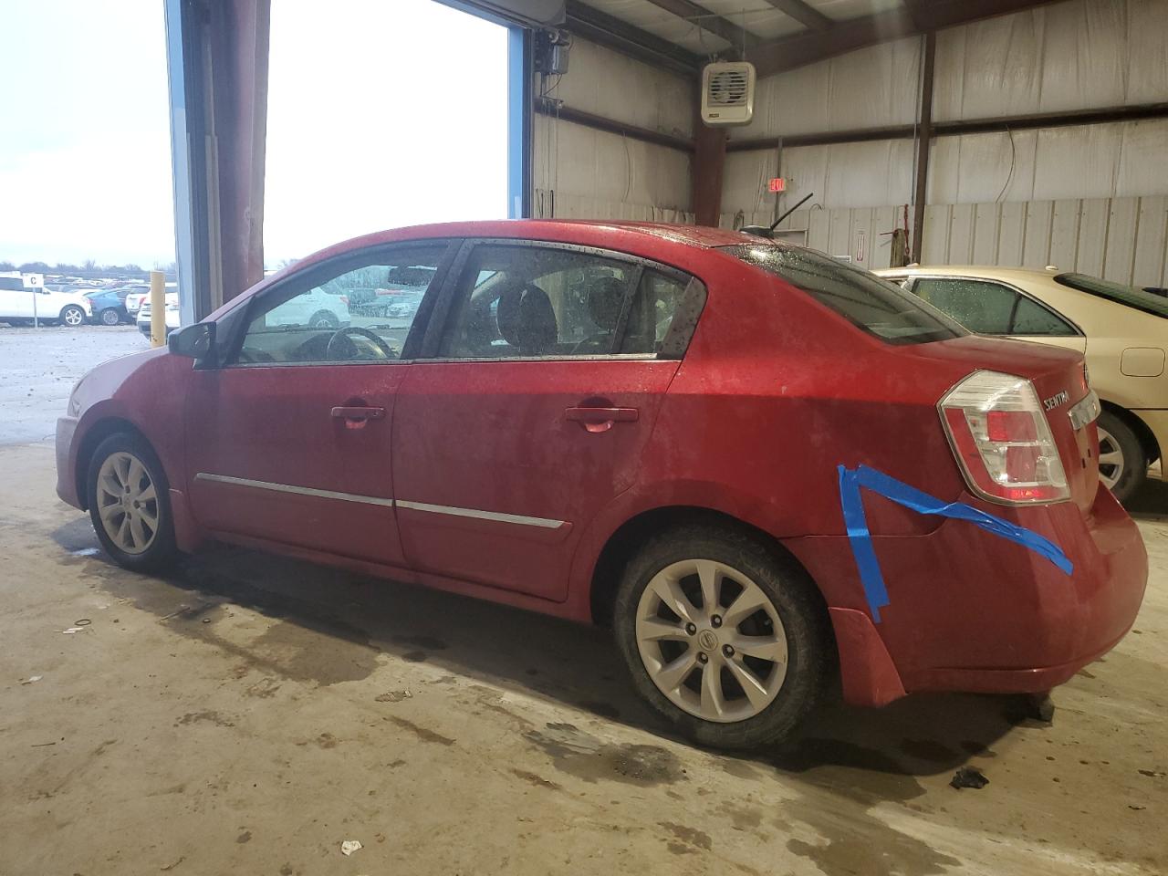 2010 Nissan Sentra VIN 3N1AB6APXAL660955 Copart auction photo, rear end damage thumbnail 2
