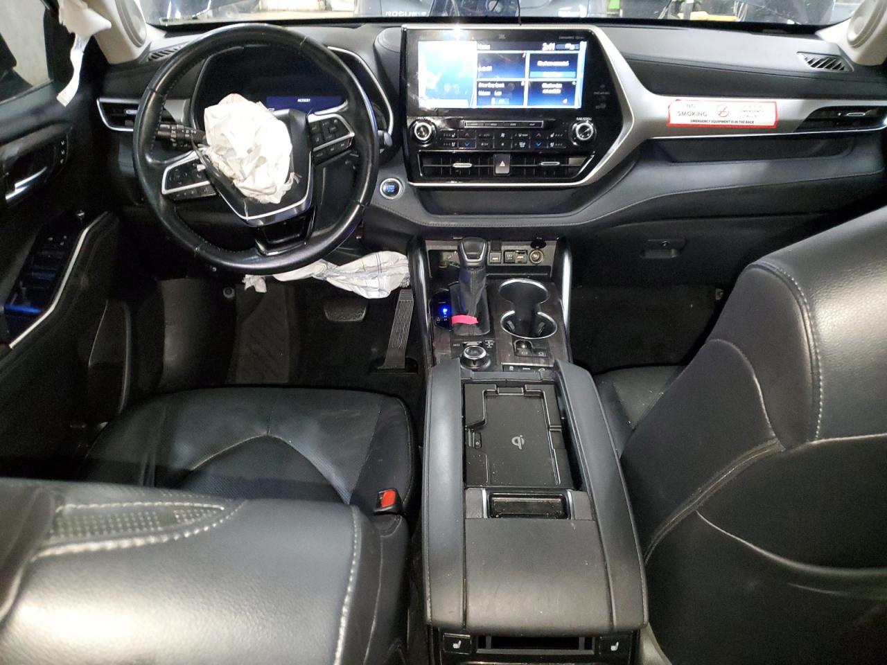 2020 Toyota Highlander VIN 5TDFZRBH7LS029634 Copart auction photo, front end damage thumbnail 8