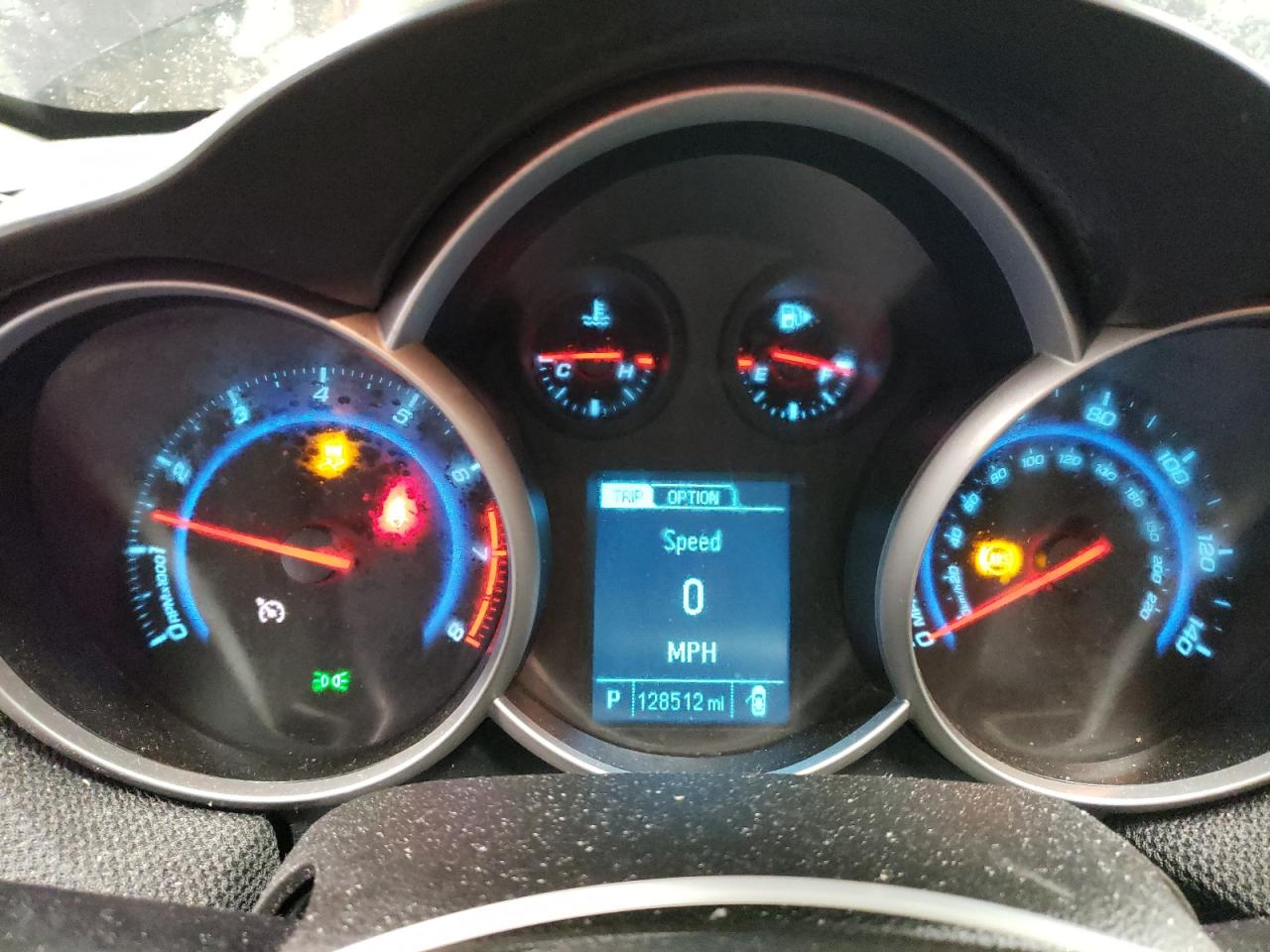 2014 Chevrolet Cruze VIN 1G1PC5SB8E7308395 Copart auction photo, side / front end damage thumbnail 9