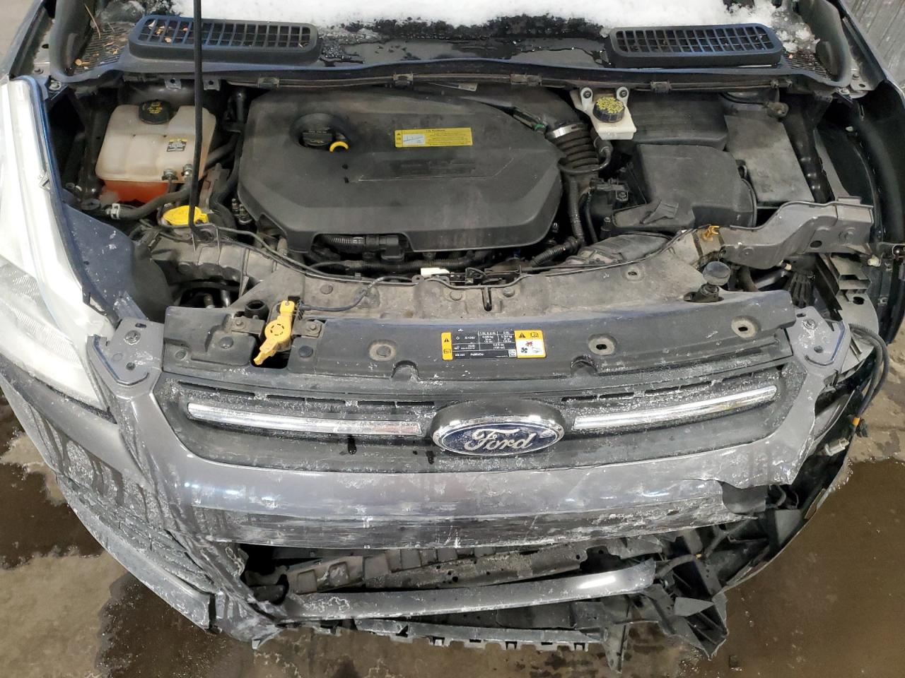 2013 Ford Escape VIN 1FMCU0GX7DUB55370 Copart auction photo, front end damage thumbnail 14
