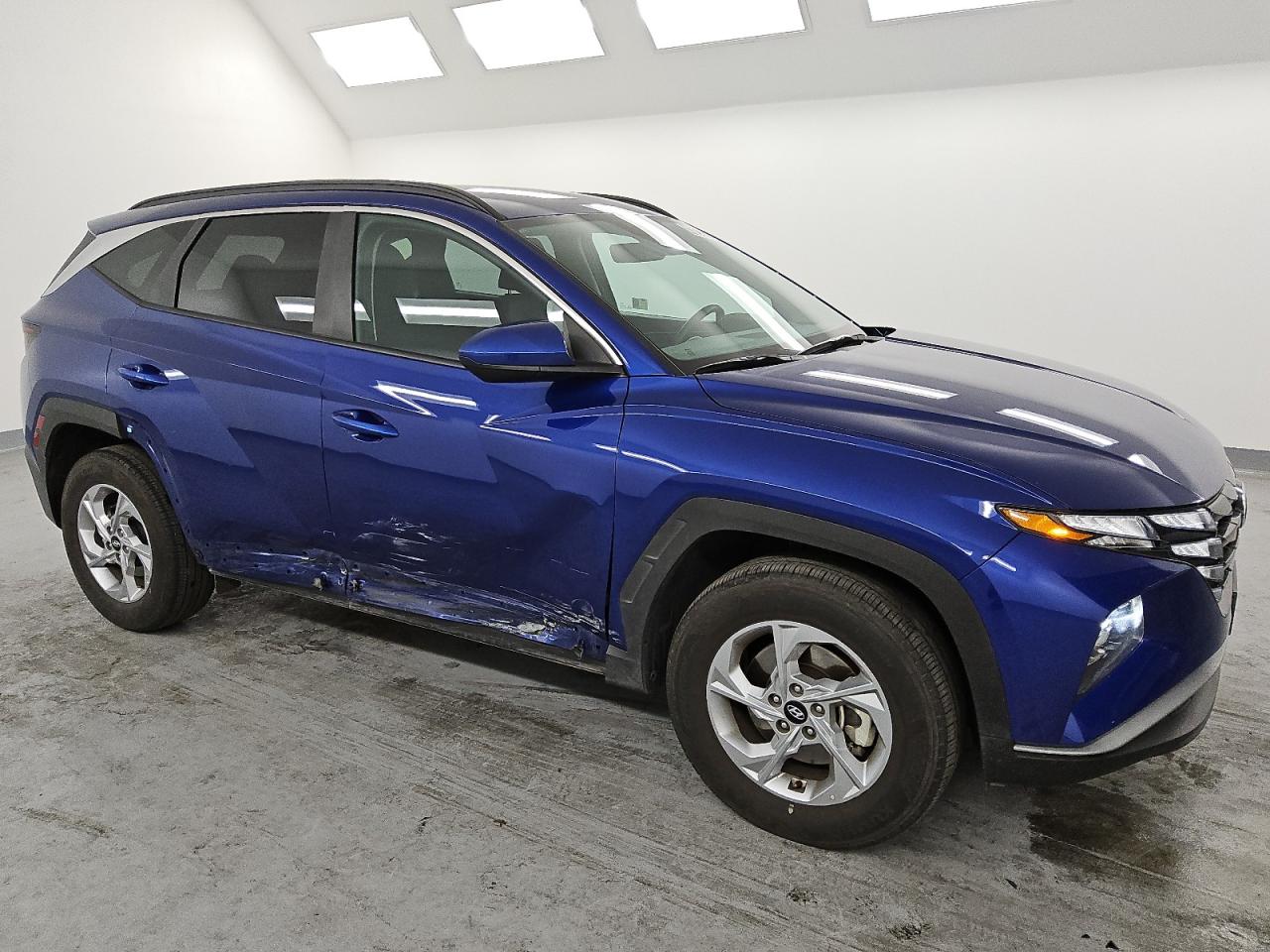 2024 Hyundai Tucson VIN 5NMJBCDE3RH337930 Copart auction photo, side damage thumbnail 4