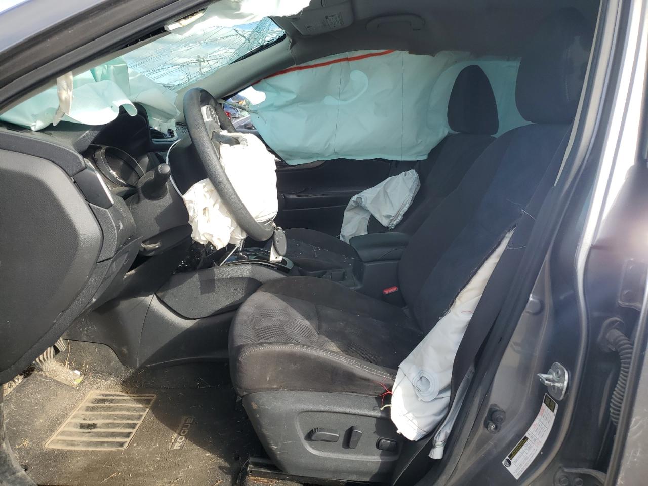 2015 Nissan Rogue VIN KNMAT2MV4FP506525 Copart auction photo, all over damage thumbnail 7