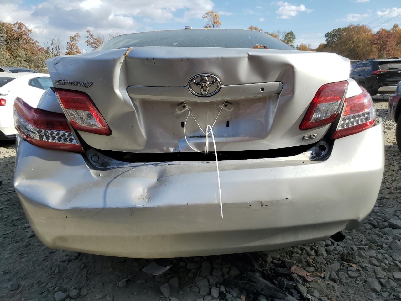2011 Toyota Camry VIN 4T4BF3EK4BR166151 Copart auction photo, rear end / front end damage thumbnail 6