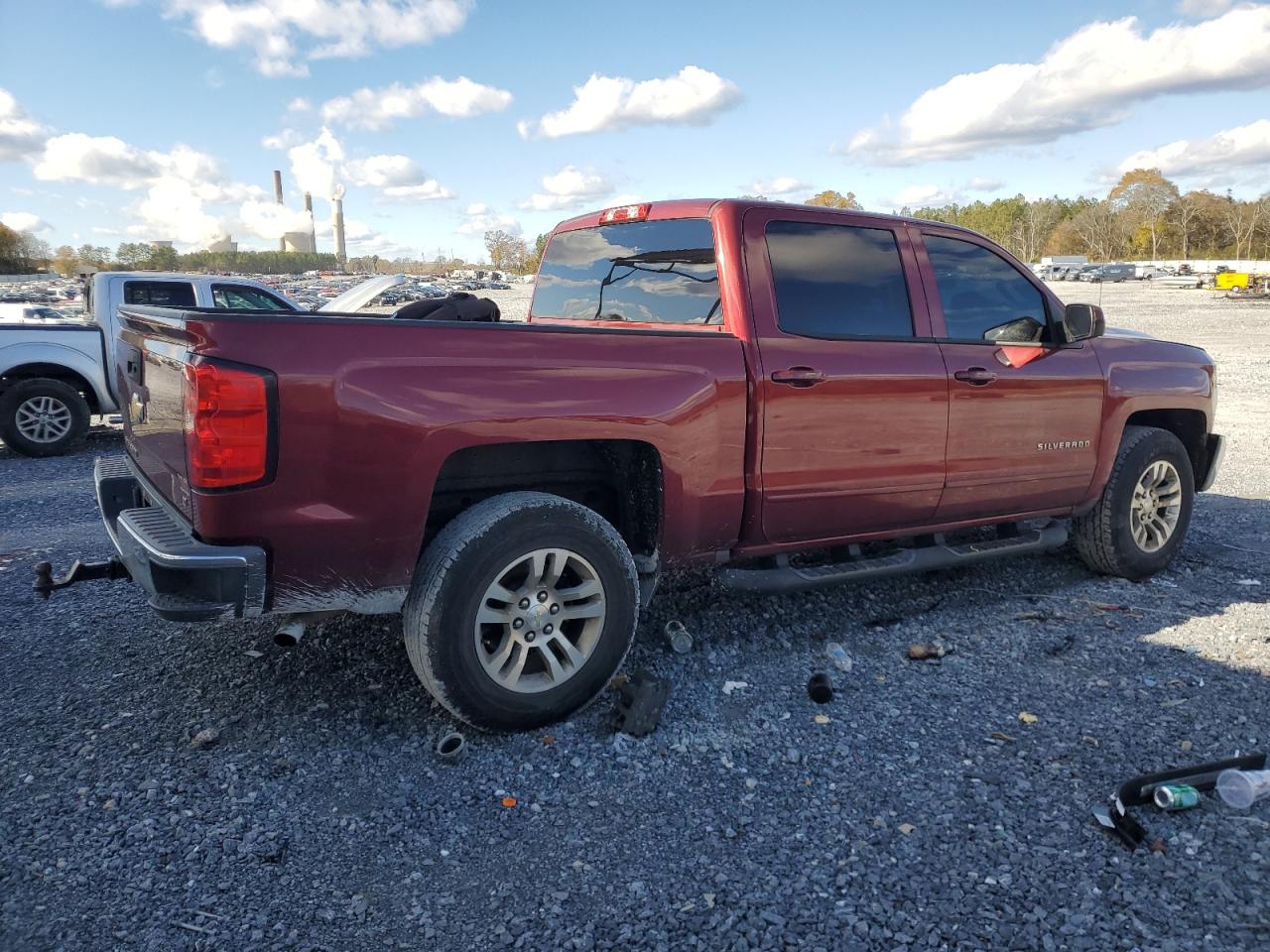 2017 Chevrolet Silverado VIN 3GCPCREC2HG269556 Copart auction photo, front end / side damage thumbnail 3