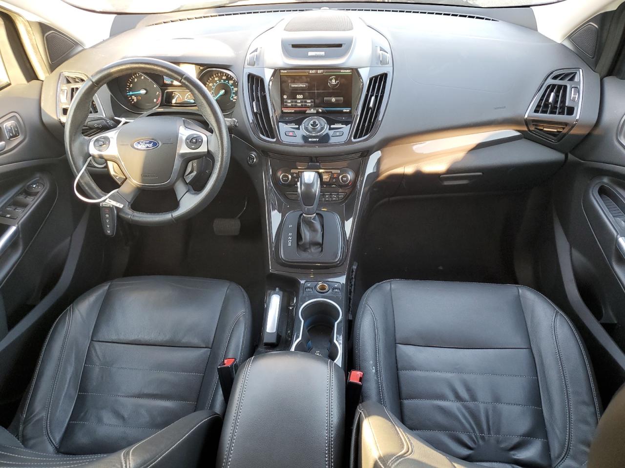 2014 Ford Escape VIN 1FMCU0JX9EUD57220 Copart auction photo, front end damage thumbnail 8