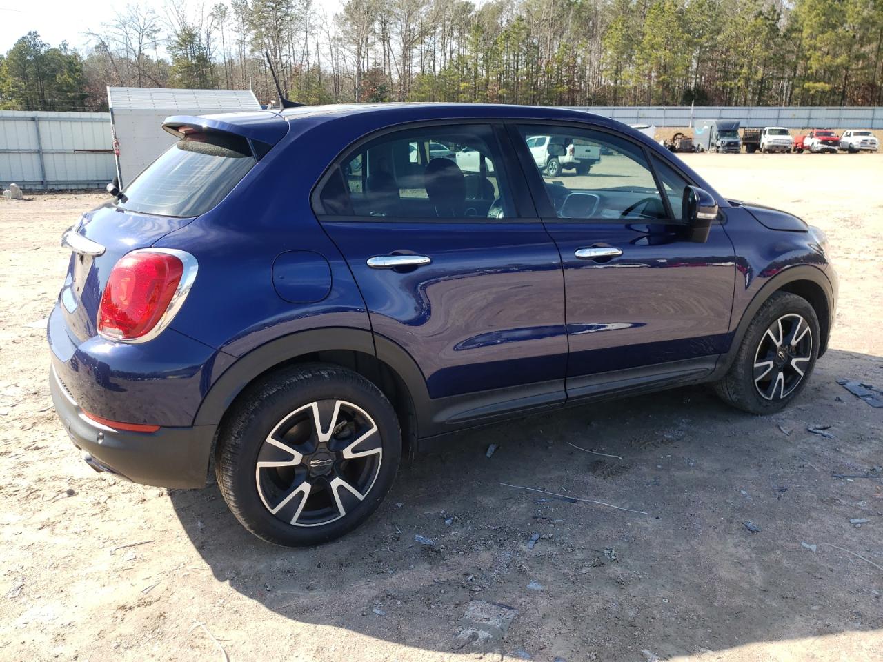 2018 Fiat 500 VIN ZFBCFXAB2JP644390 Copart auction photo, front end damage thumbnail 3