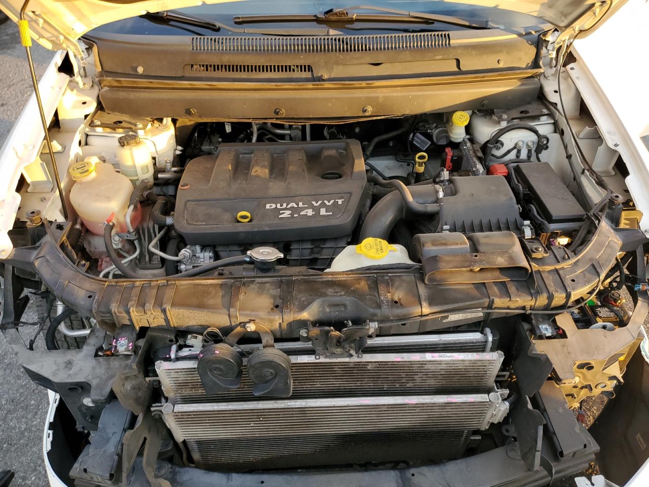 2014 Dodge Journey VIN 3C4PDCBB3ET276671 Copart auction photo, front end damage thumbnail 12
