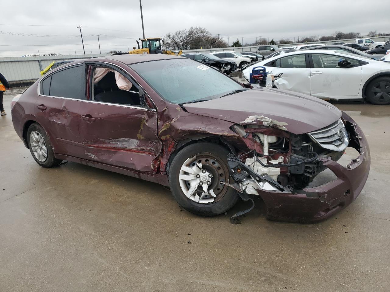 2012 Nissan Altima VIN 1N4AL2AP6CN503127 Copart auction photo, front end / side damage thumbnail 4