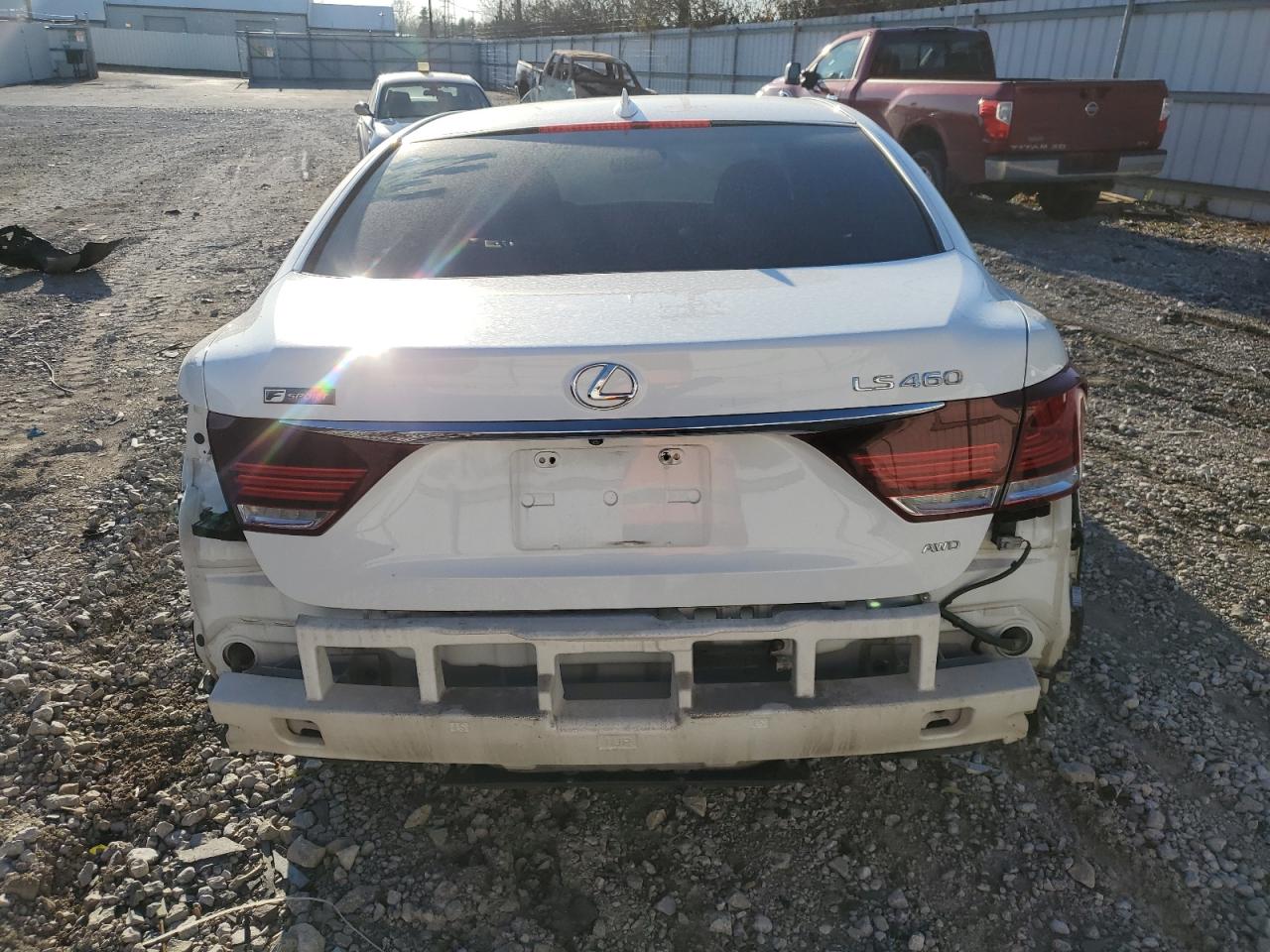 2015 Lexus LS VIN JTHCL5EF4F5023130 Copart auction photo, all over damage thumbnail 6